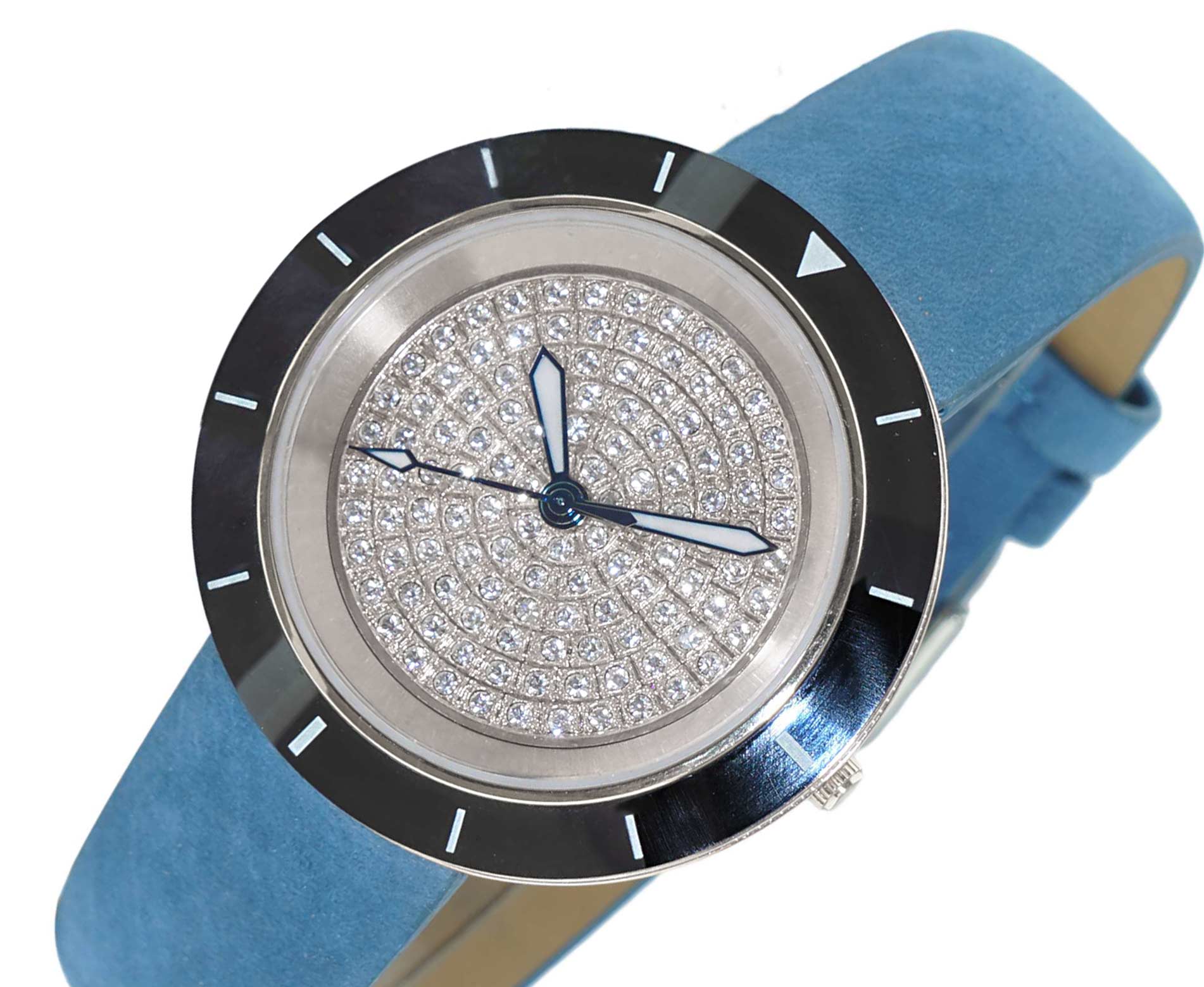 TOULON BLACK-SILVER / BLUE | Silver tone Dial - Image 4