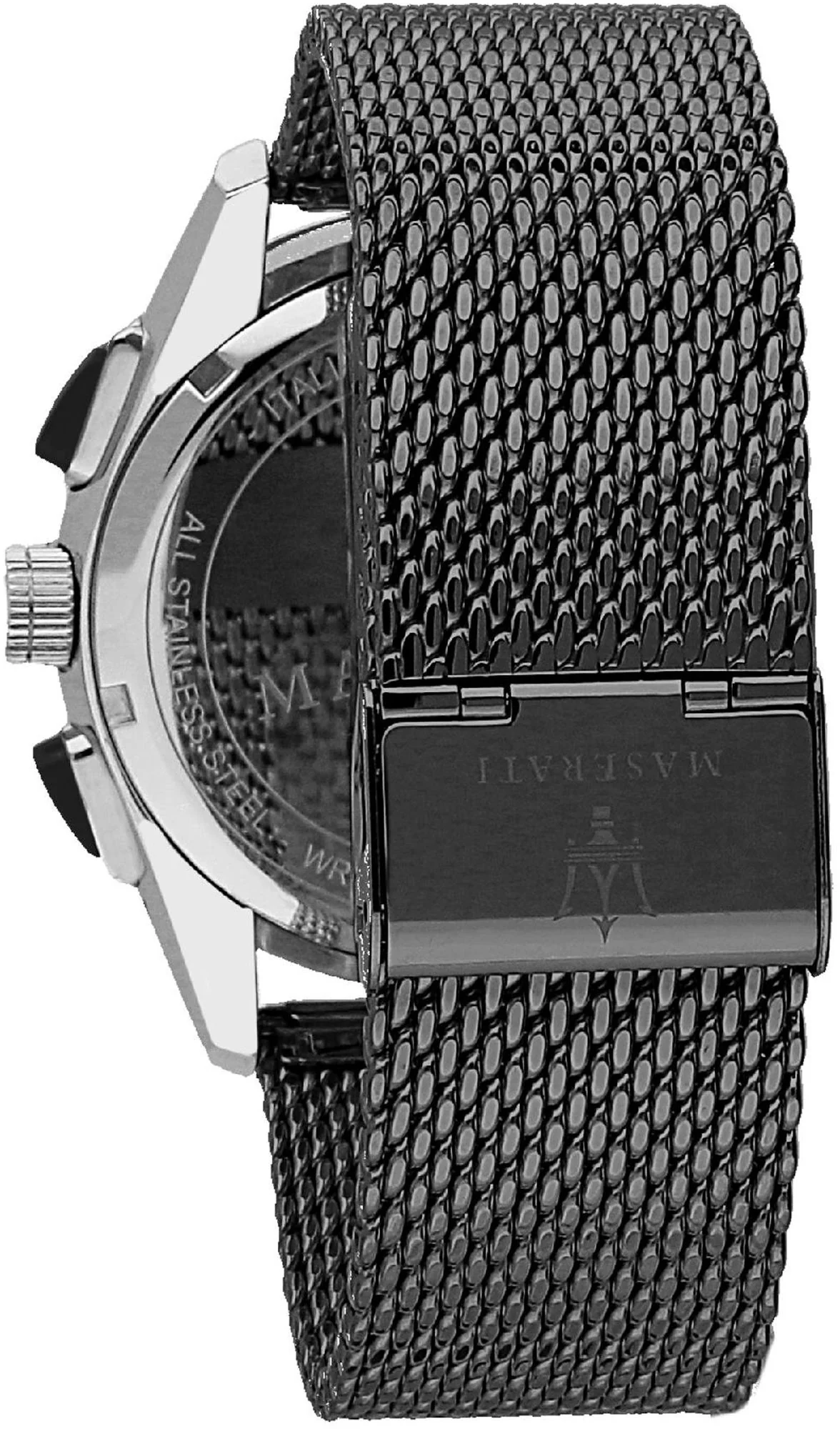 TRAGUARDO Black / Stainless Steel Black Dial - Image 2