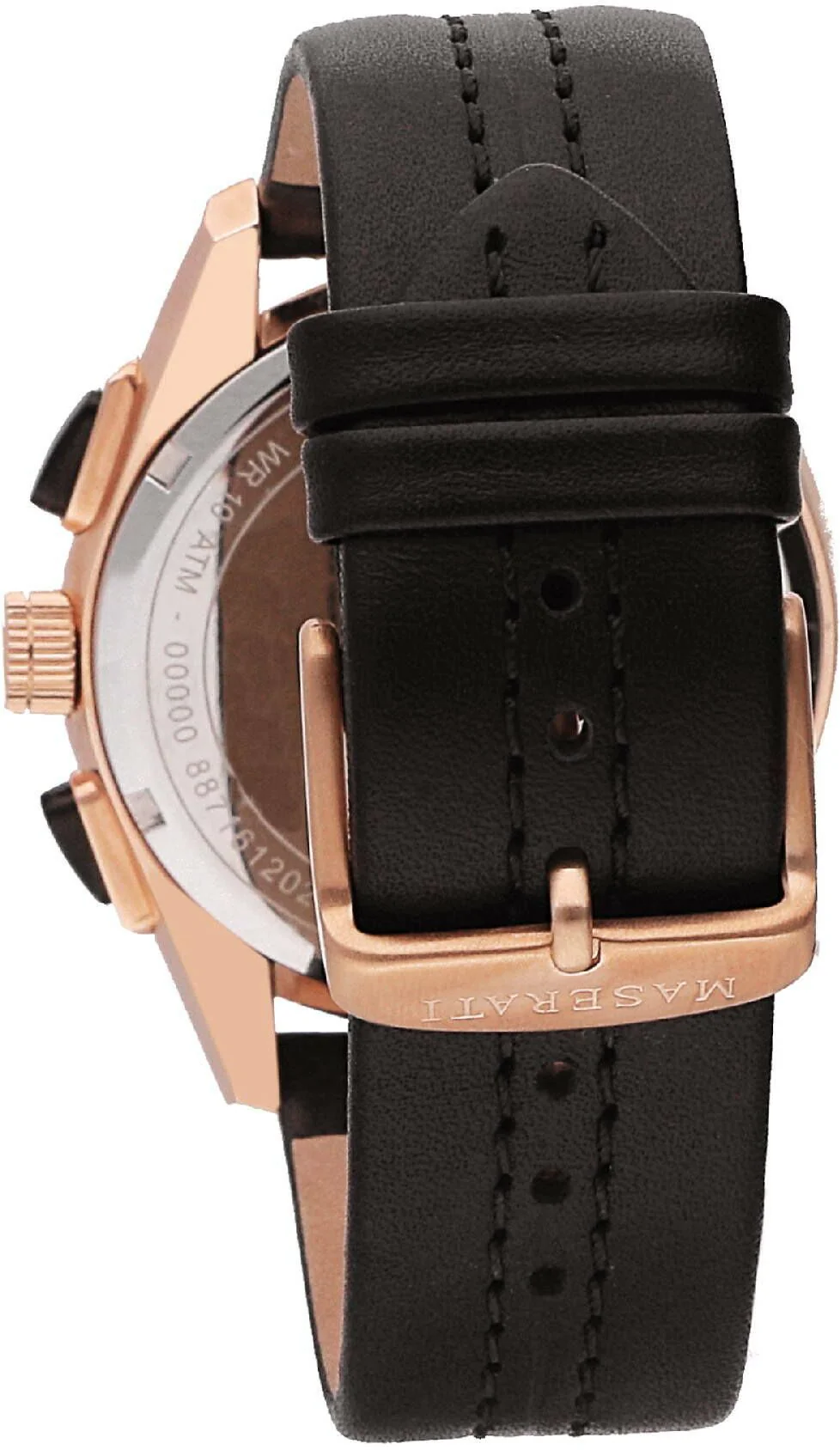TRAGUARDO Black / Leather | Black Dial - Image 2