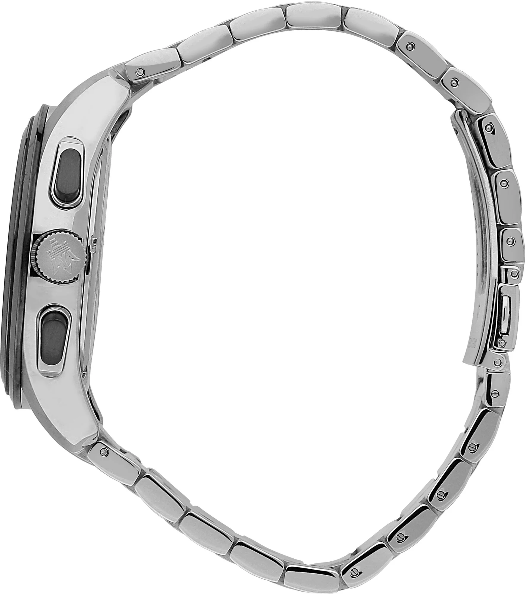 TRAGUARDO Black / Stainless Steel Black Dial - Image 2