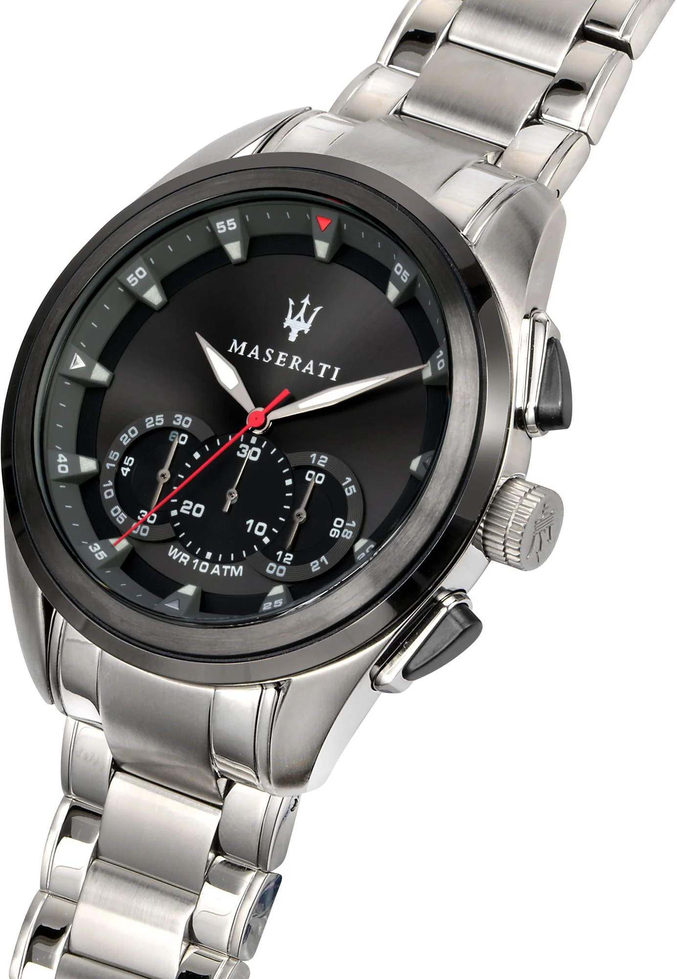 TRAGUARDO Black / Stainless Steel Black Dial - Image 4