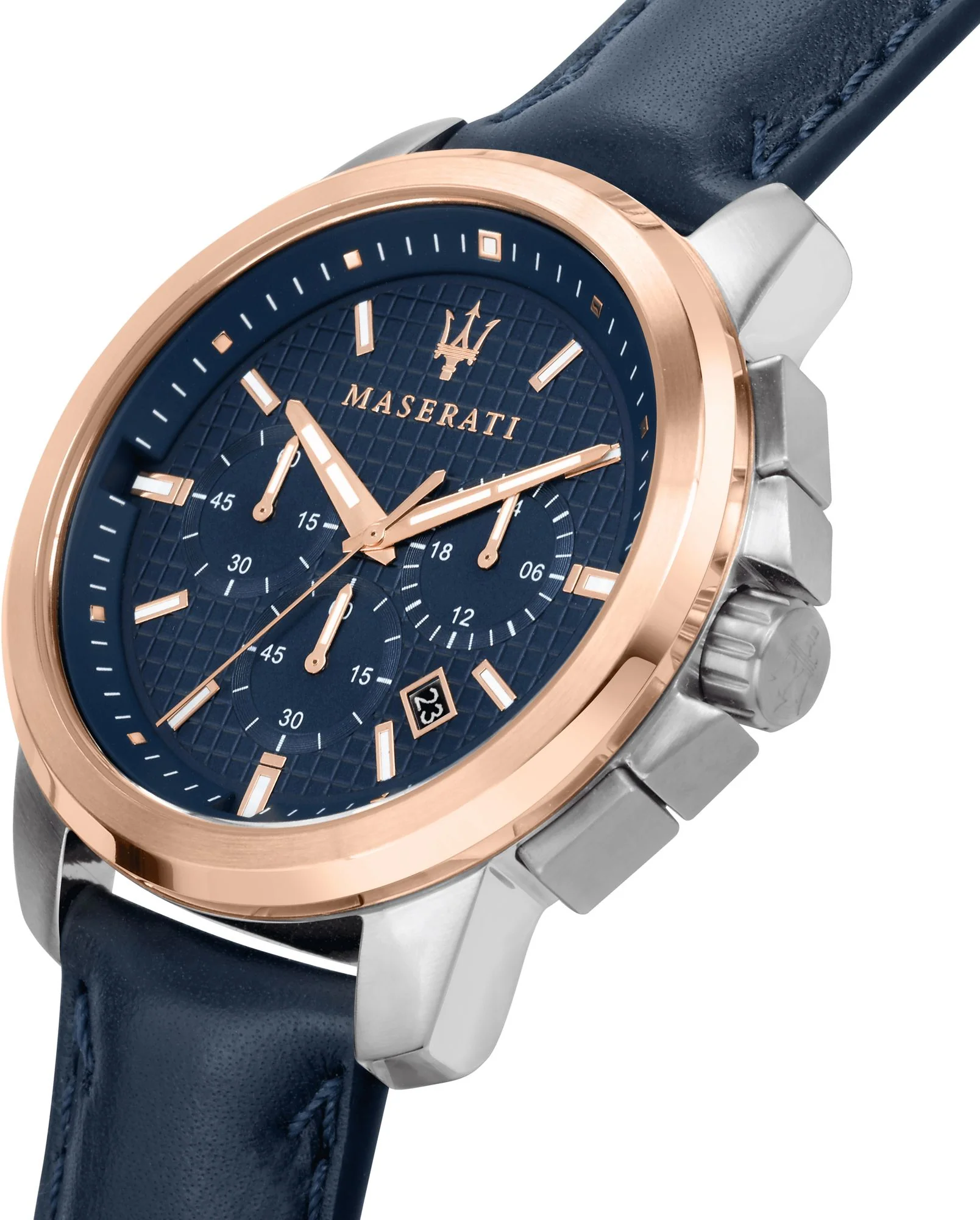 TRAGUARDO Blue / Leather | Blue Dial - Image 4