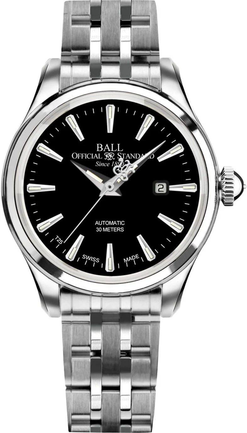 Trainmaster Eternity Ladies Black / Steel | Black Dial