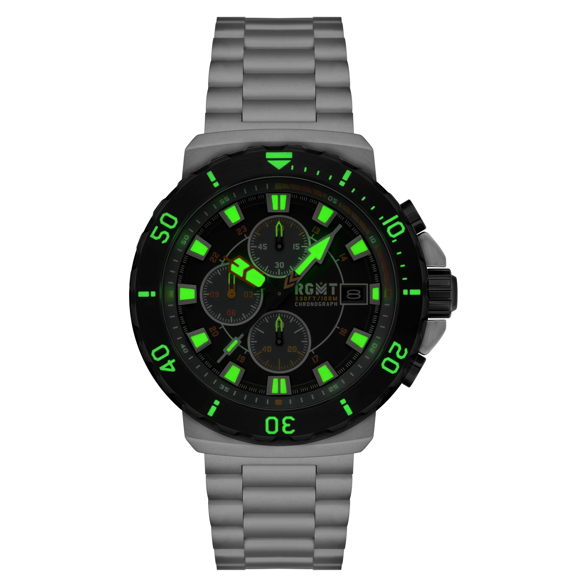 TRENCH CHRONOGRAPH BLACK / STAINLESS STEEL Black Dial - Image 3