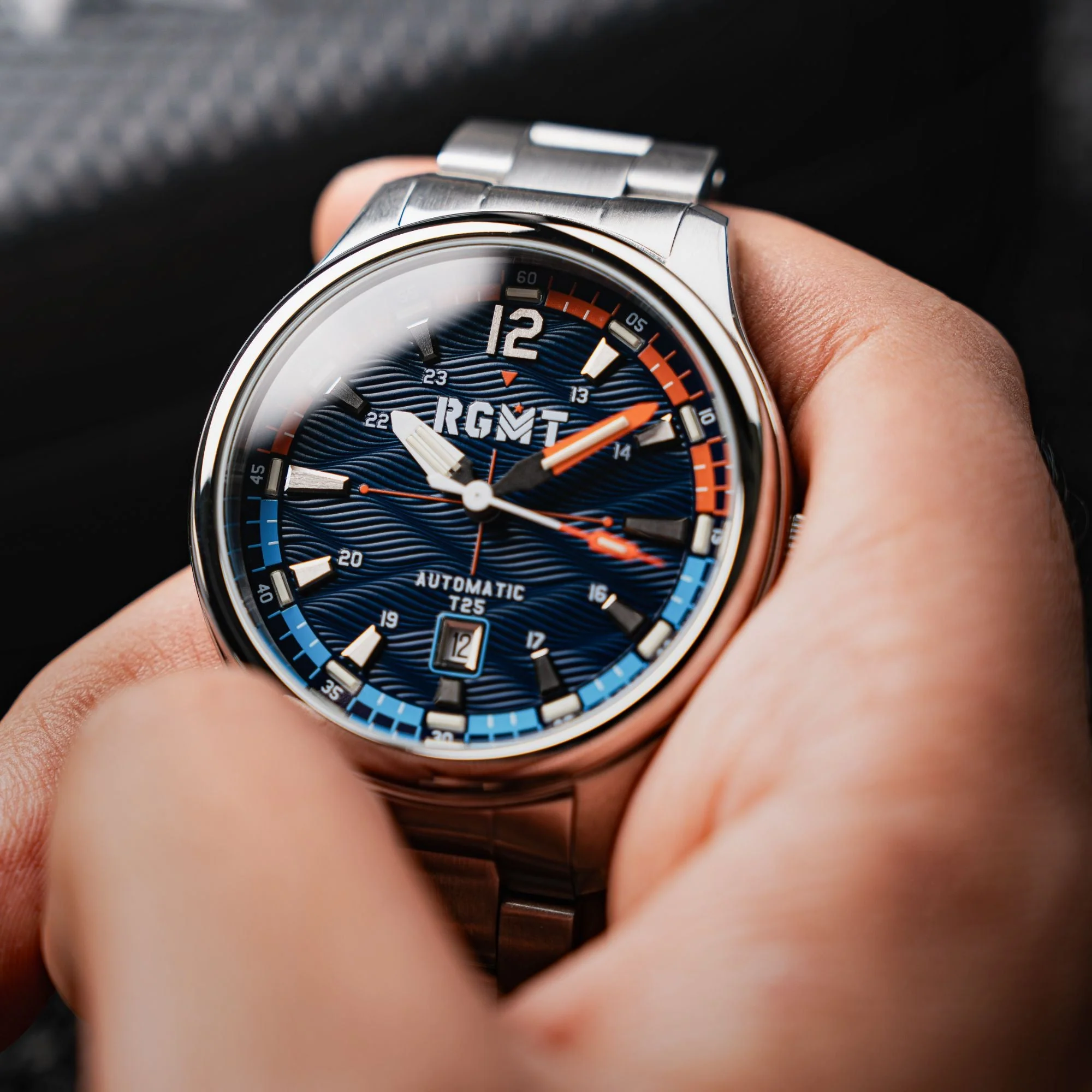 TRITIUM AUTOMATIC BLUE / STAINLESS STEEL Blue Dial - Image 4