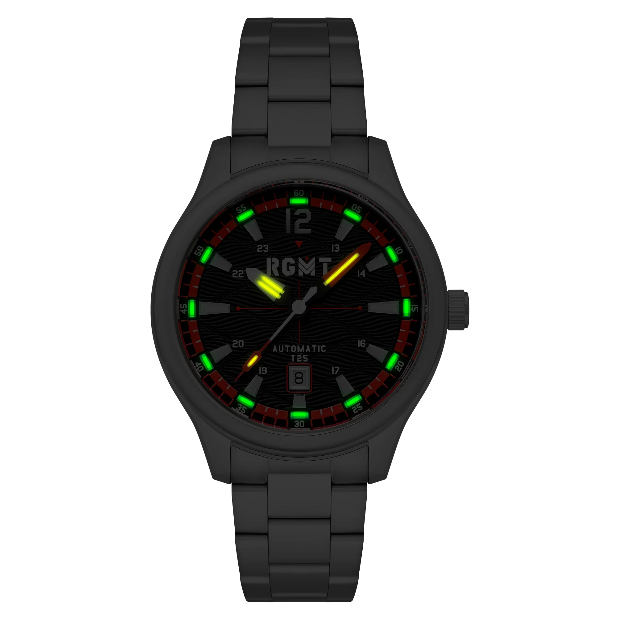 TRITIUM AUTOMATIC BLACK / STAINLESS STEEL Black Dial - Image 3