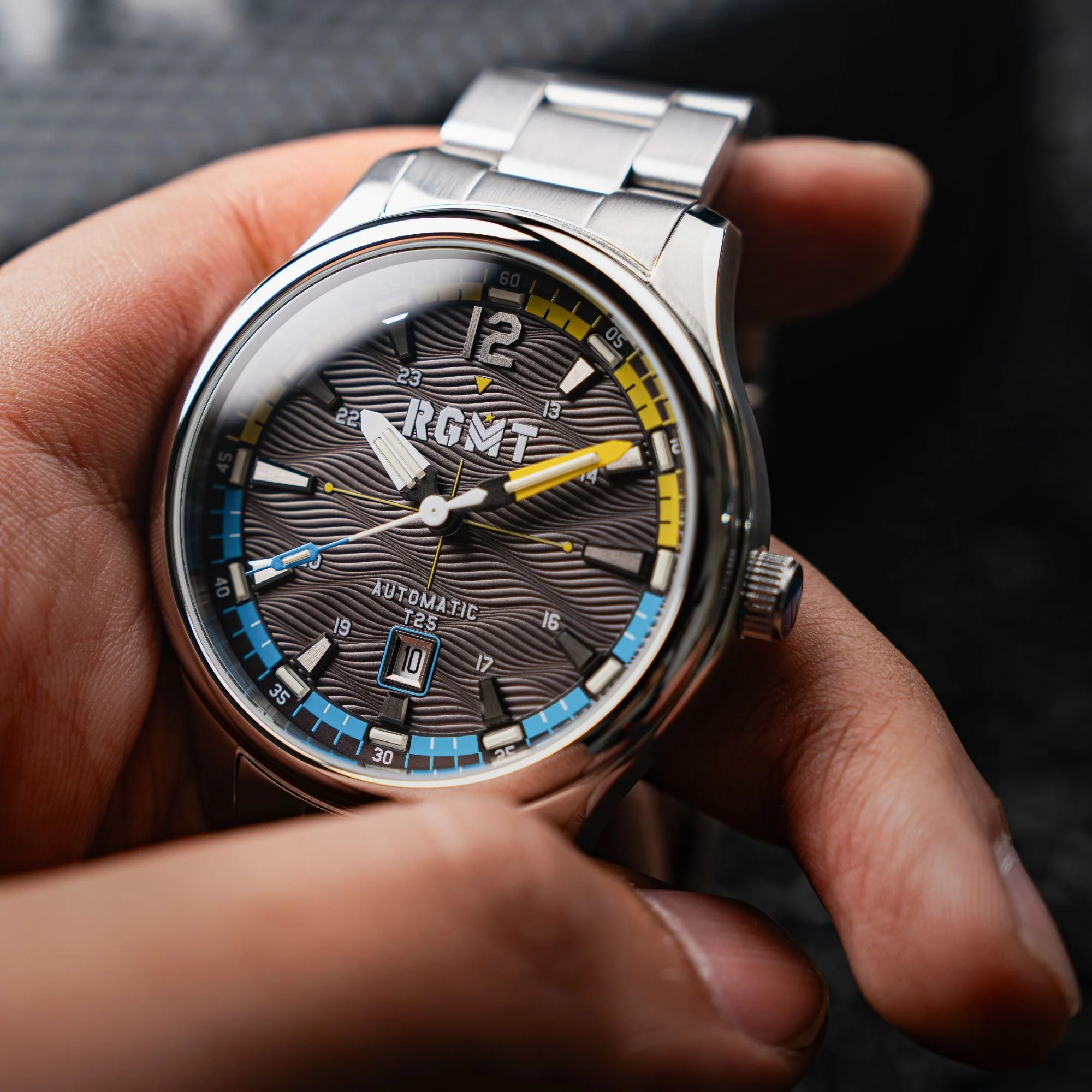 TRITIUM AUTOMATIC GREY / STAINLESS STEEL Grey Dial - Image 4