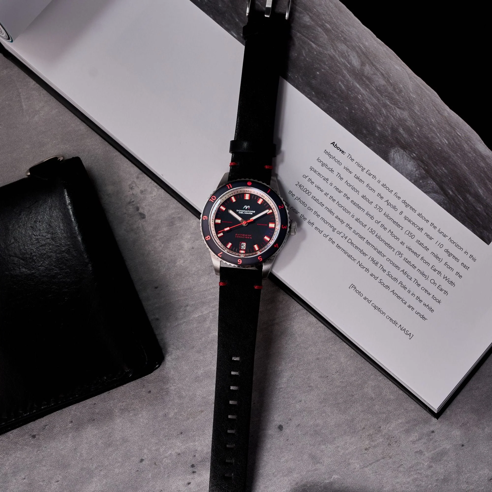 Tropea Automatic Black / Black Leather | Black Dial - Image 4