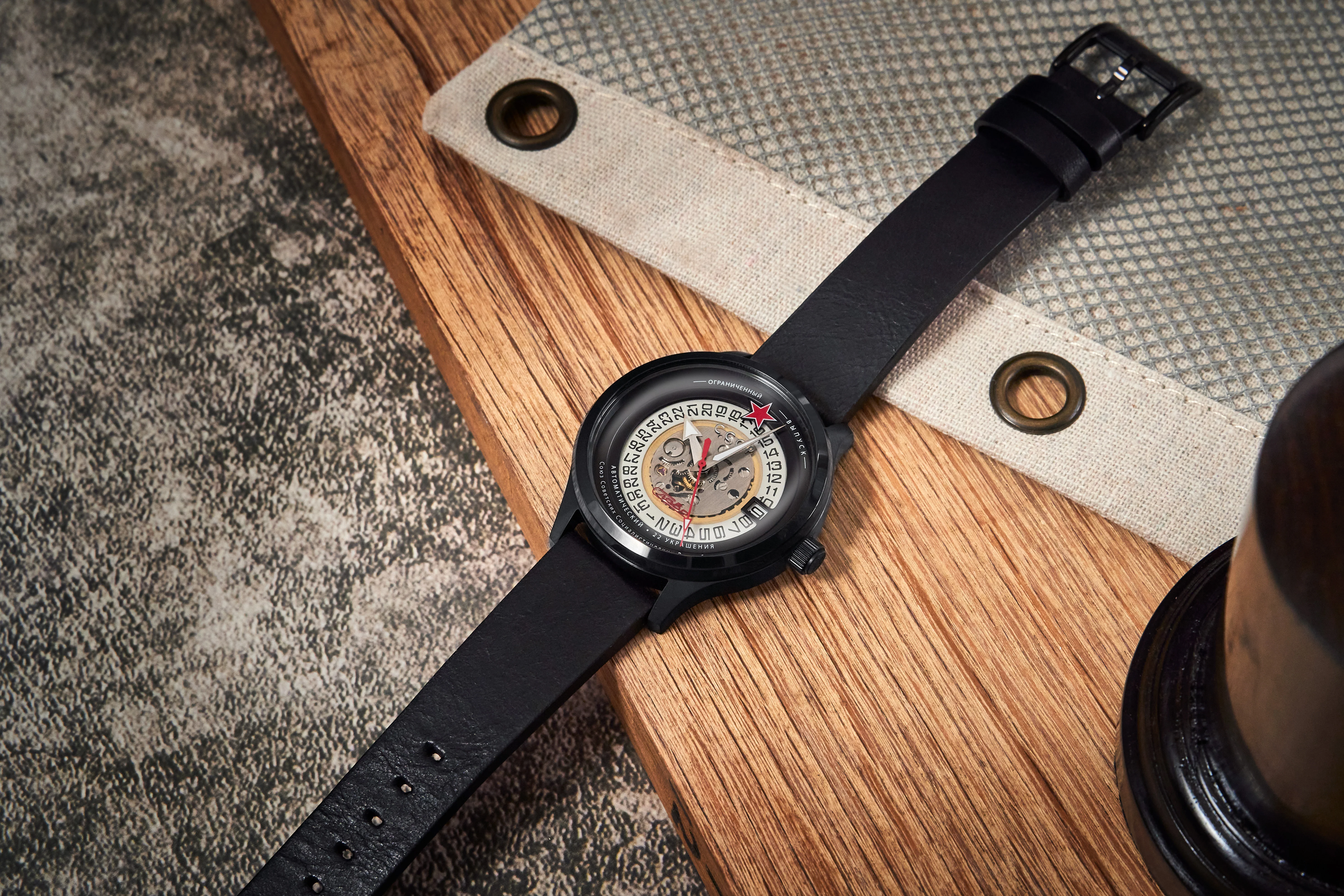 Tsiolkovksky Automatic Black / Black Dial | Black Dial - Image 3