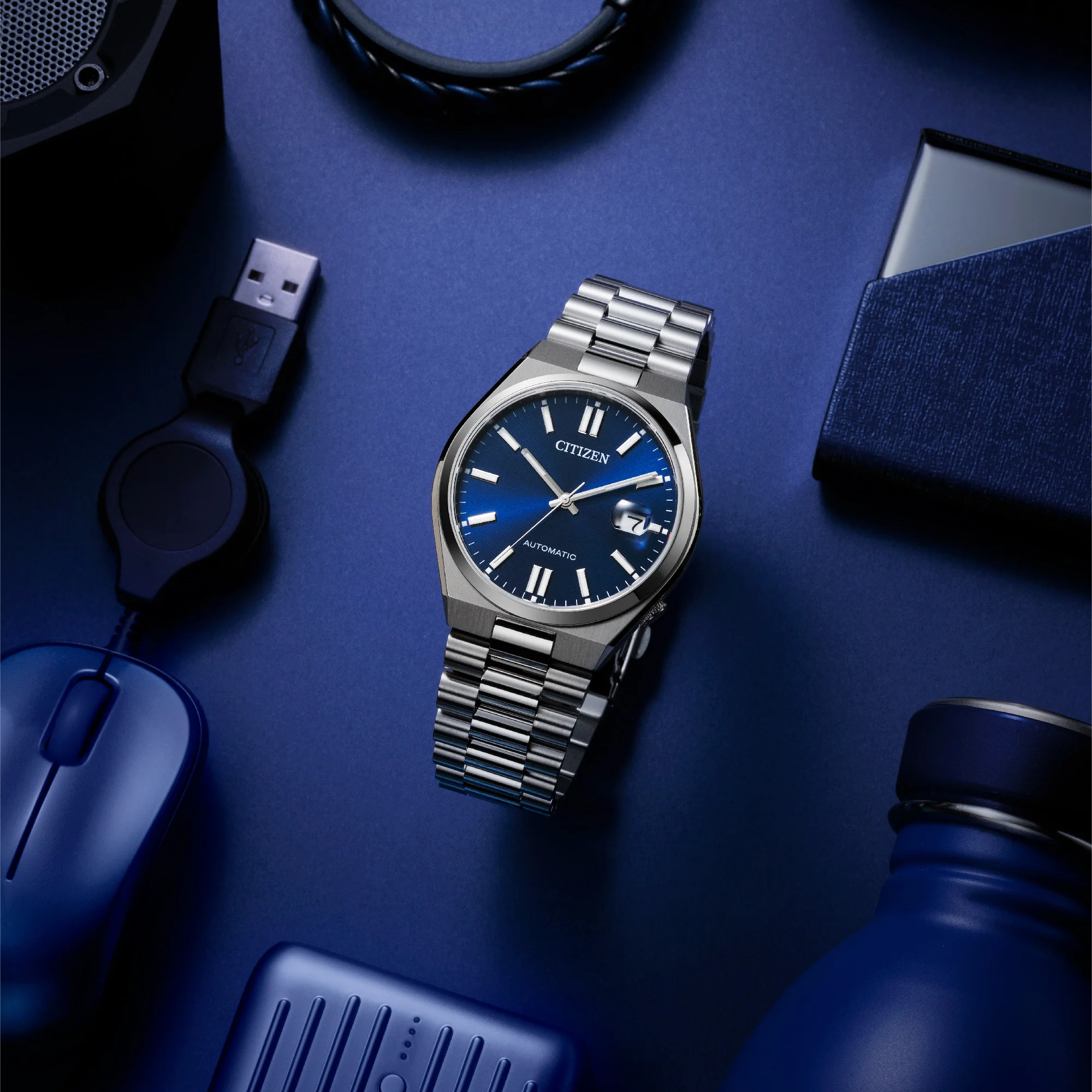 Tsuyosa Blue / Stainless Steel | Blue Dial - Image 4
