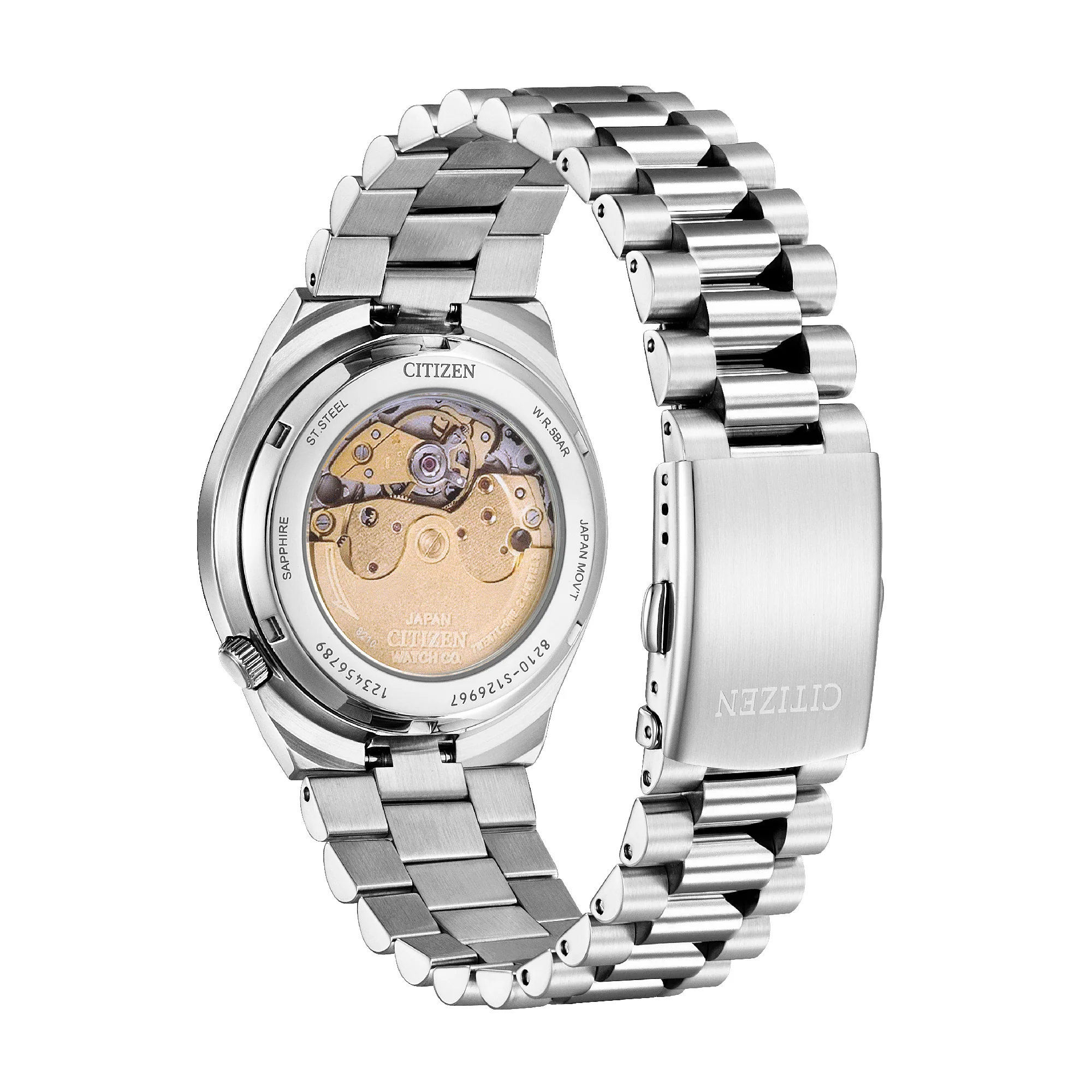 Tsuyosa Orange / Stainless Steel | Orange Dial - Image 2