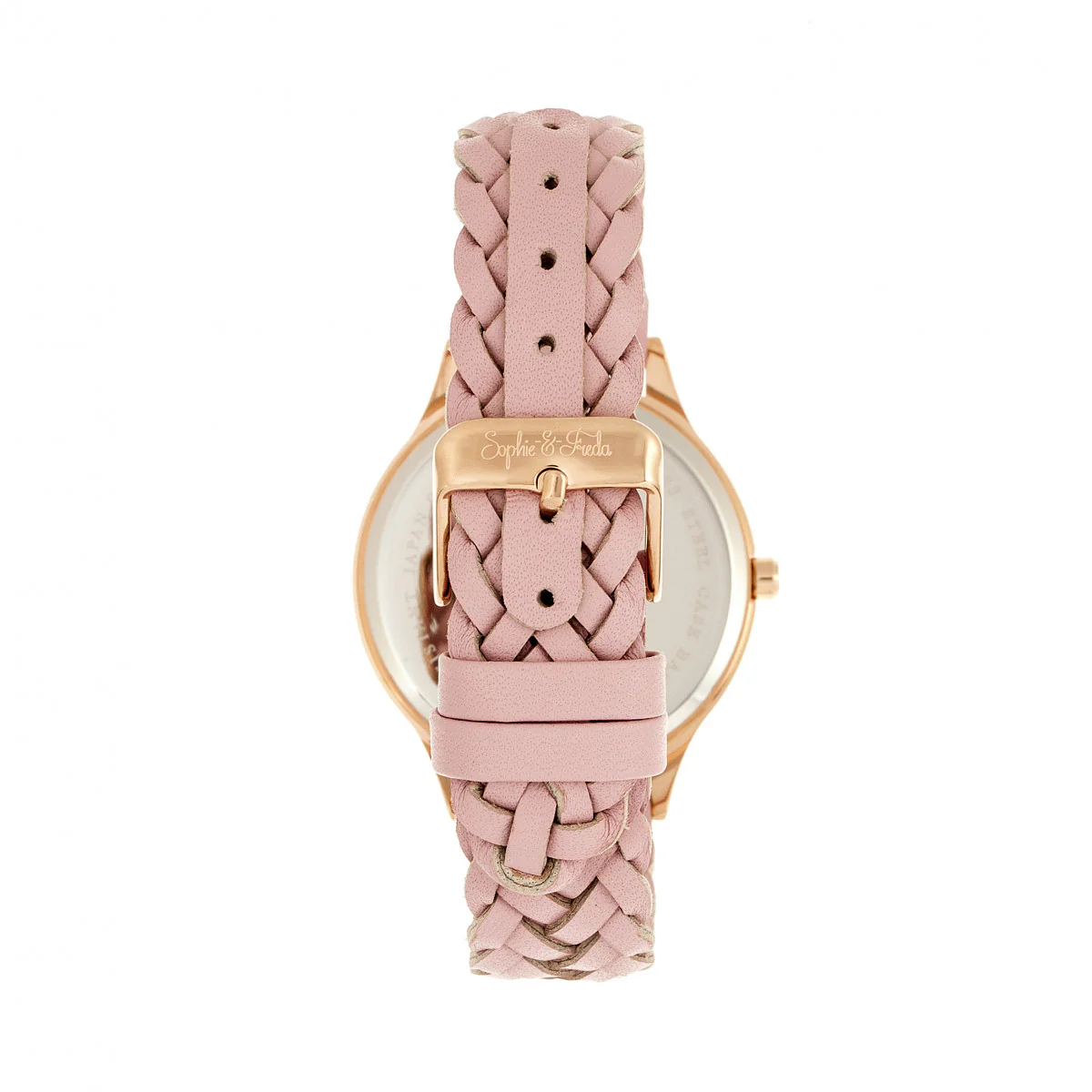 Tucson w/ Swarovski Crystals Rose Gold/Pink | Silver Dial - Image 2