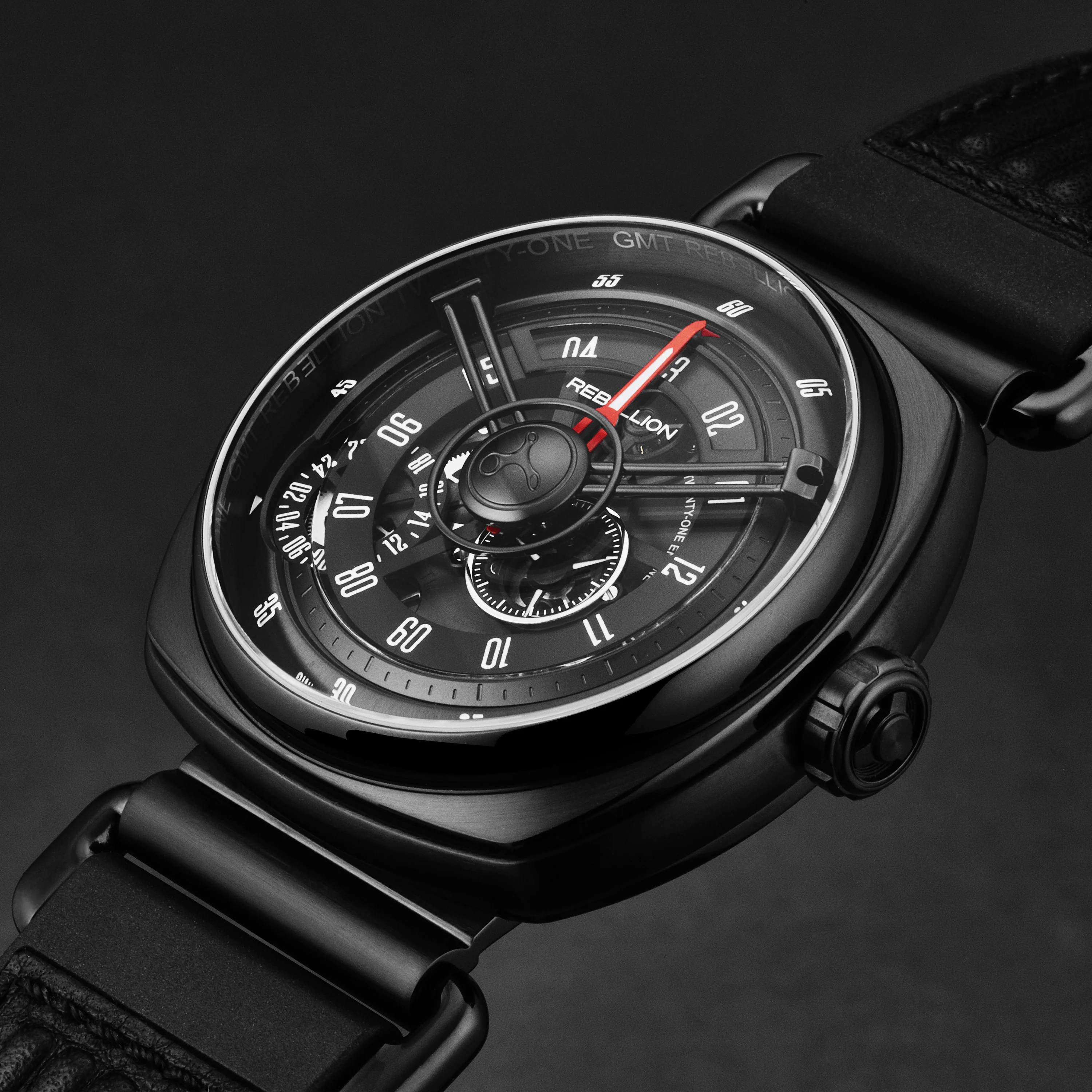 Twenty One RB21GMT.SB.T05 / Black | Black Dial - Image 2