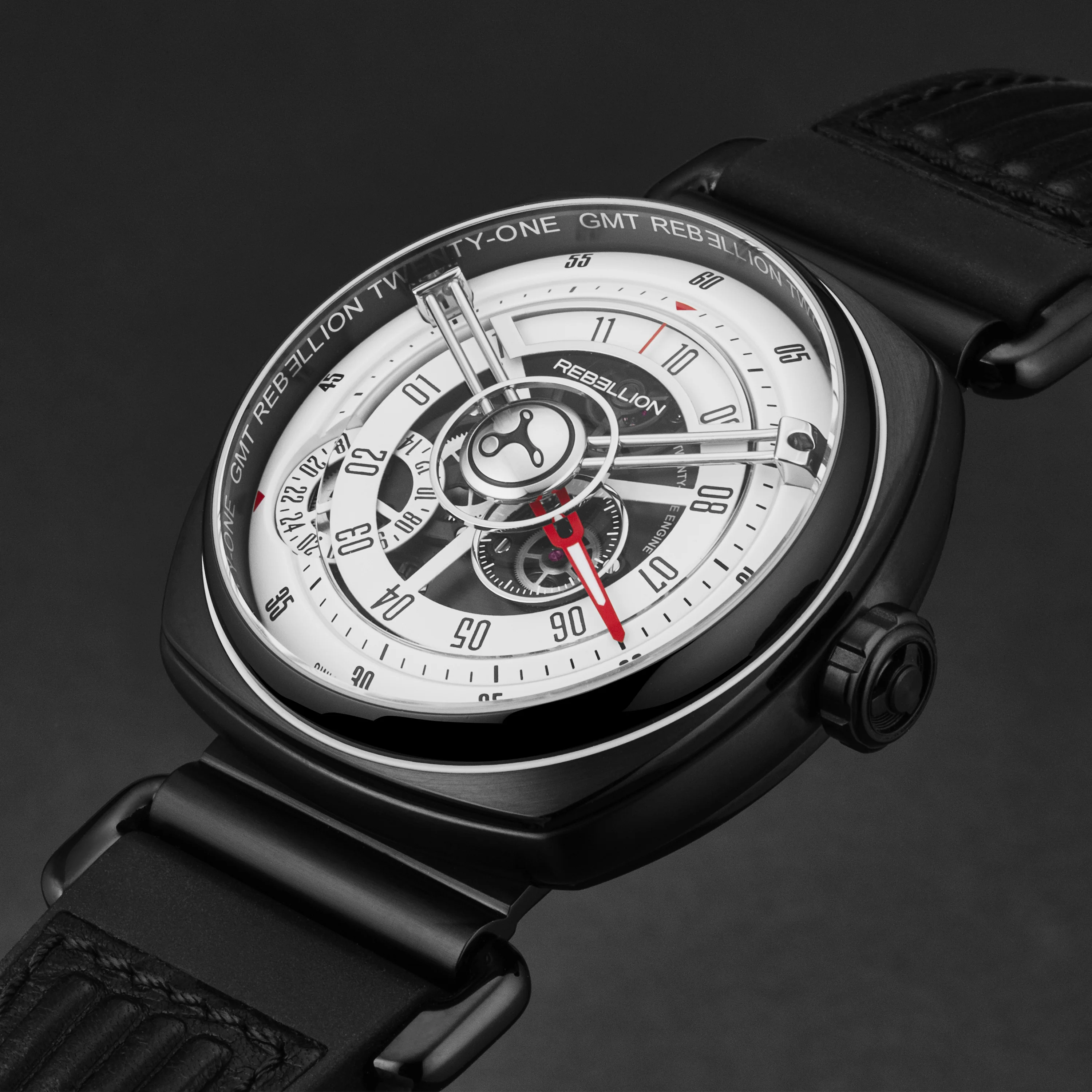 Twenty One RB21GMT.SB.T07 / White | White Dial - Image 2