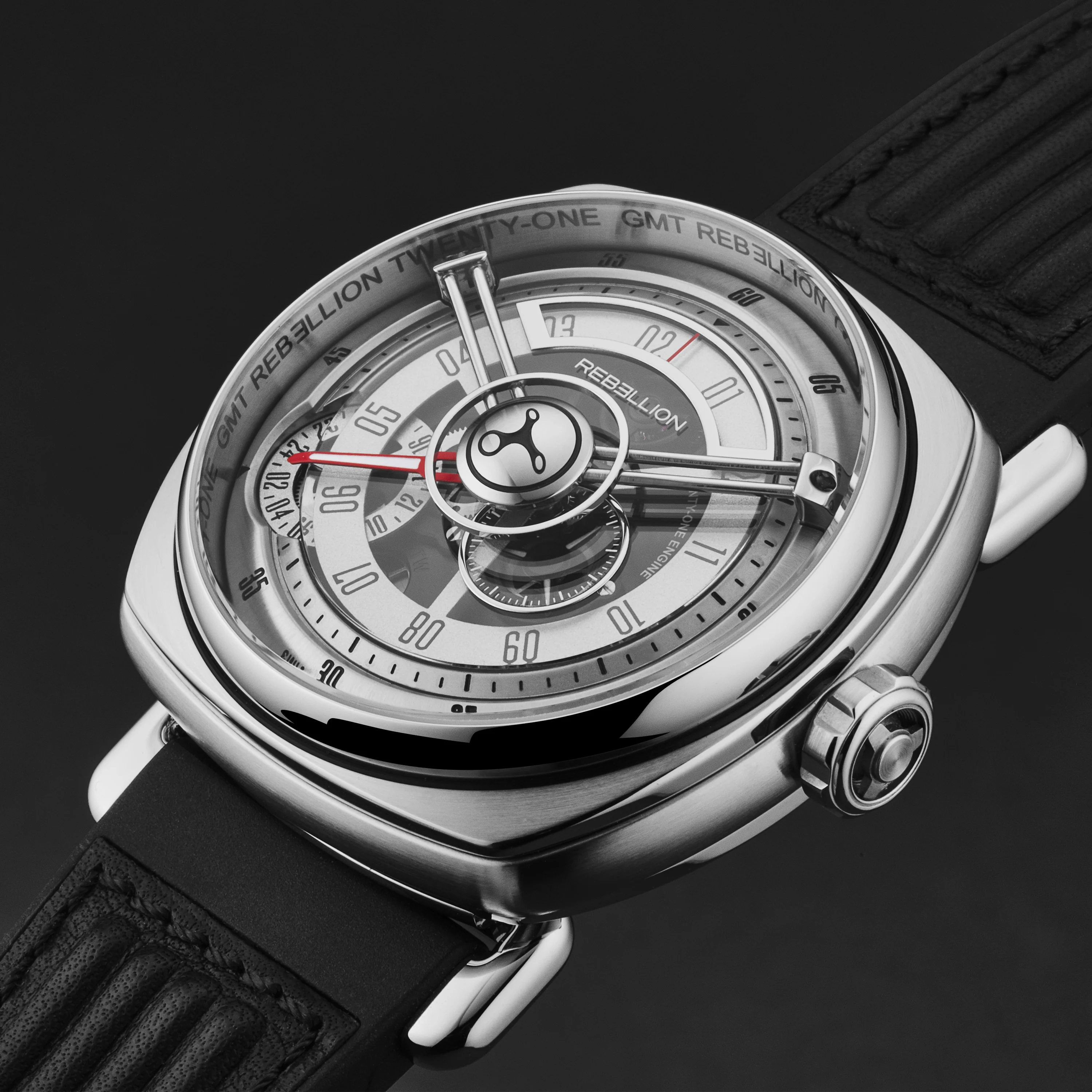 Twenty One RB21GMT.ST.T01 / Silver | Silver Dial - Image 2