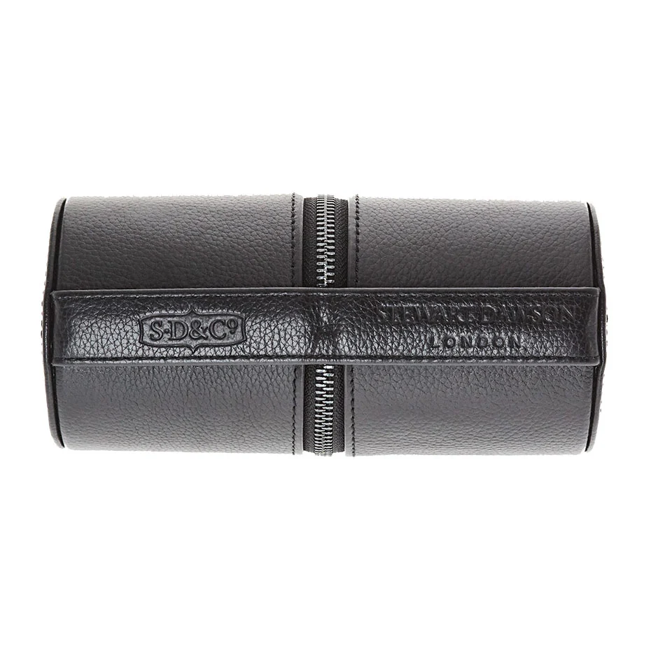 Two Watches Leather Hard Shell Holder Black - Image 5