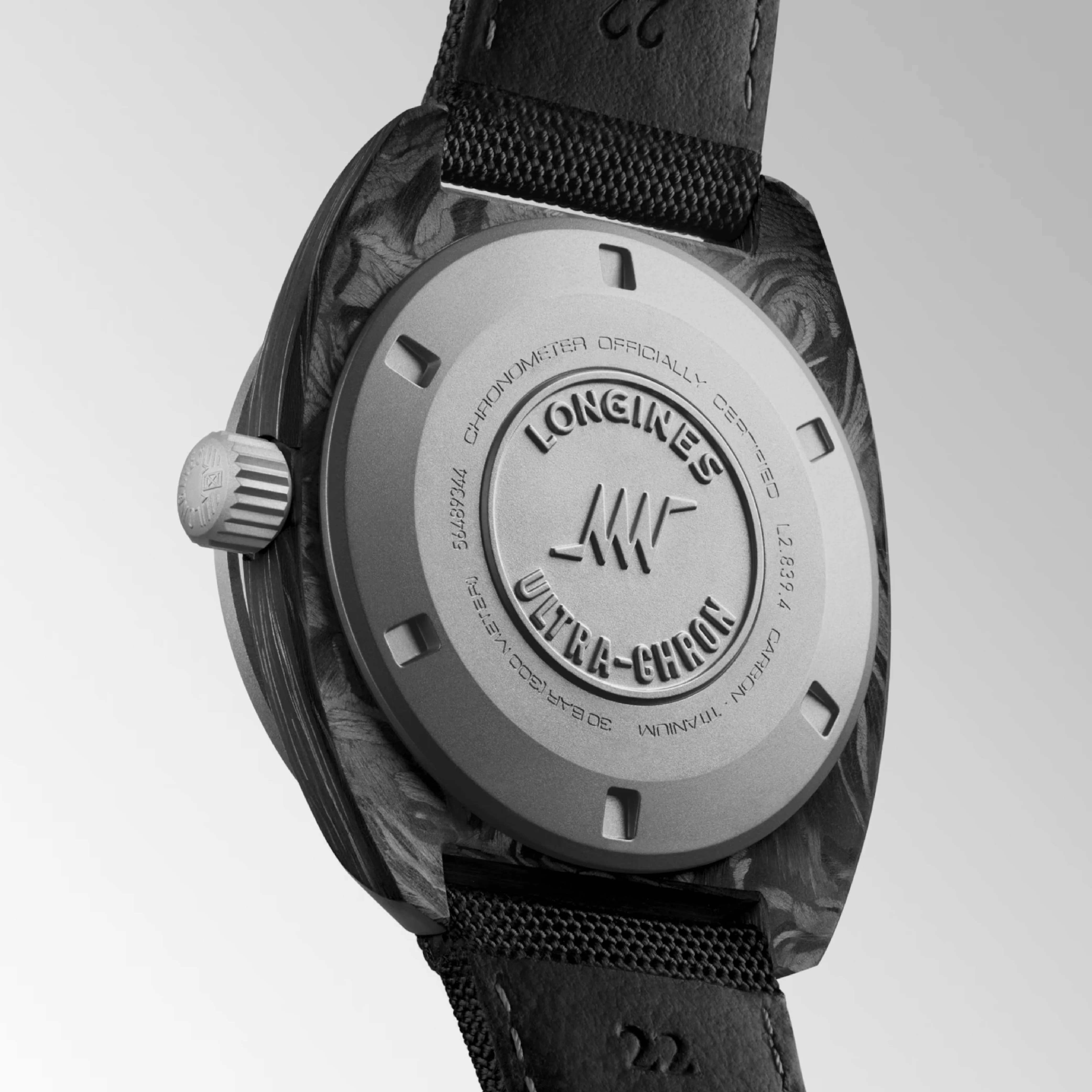 ULTRACHRON CARBON Black / Nylon | Black Dial - Image 2
