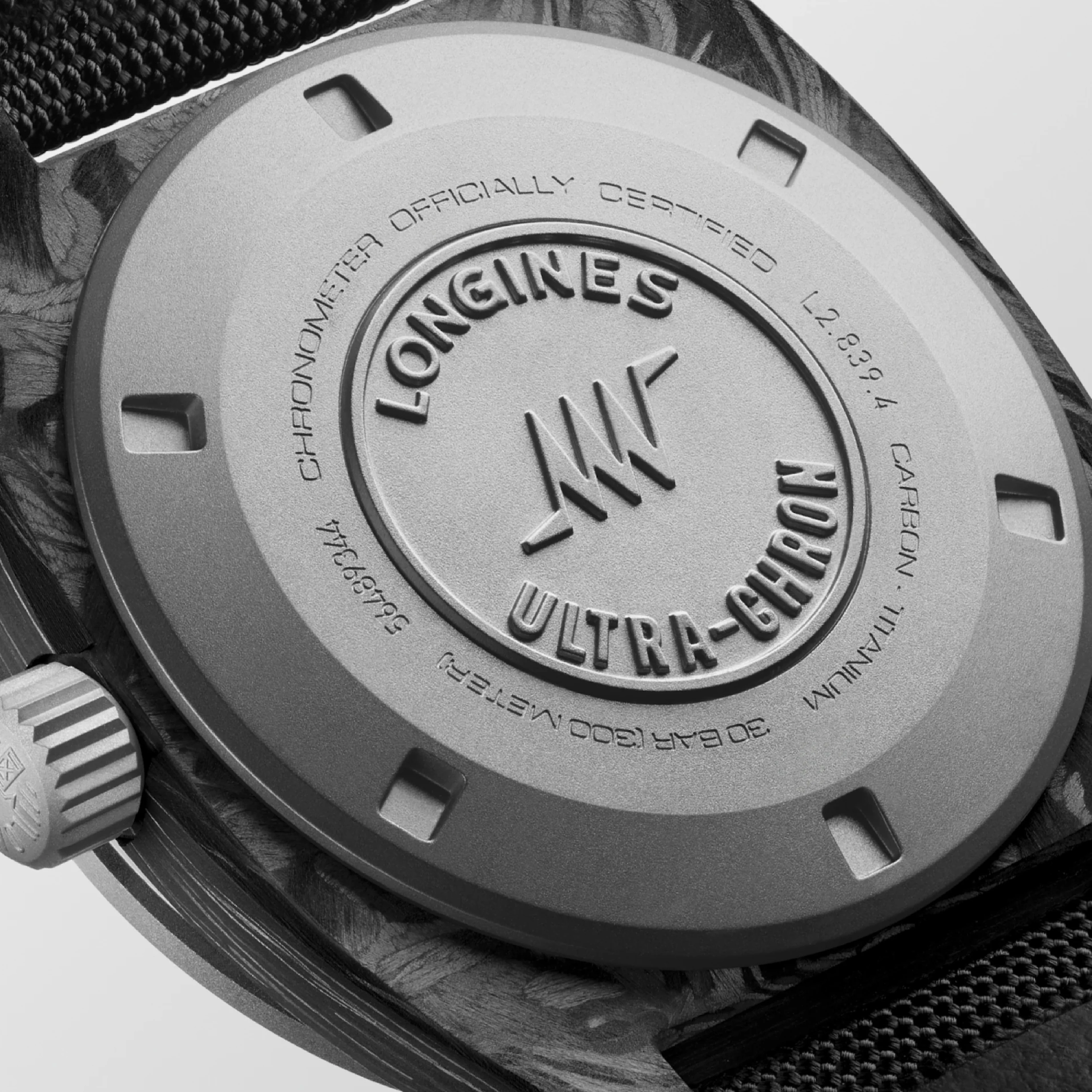 ULTRACHRON CARBON Black / Nylon | Black Dial - Image 3