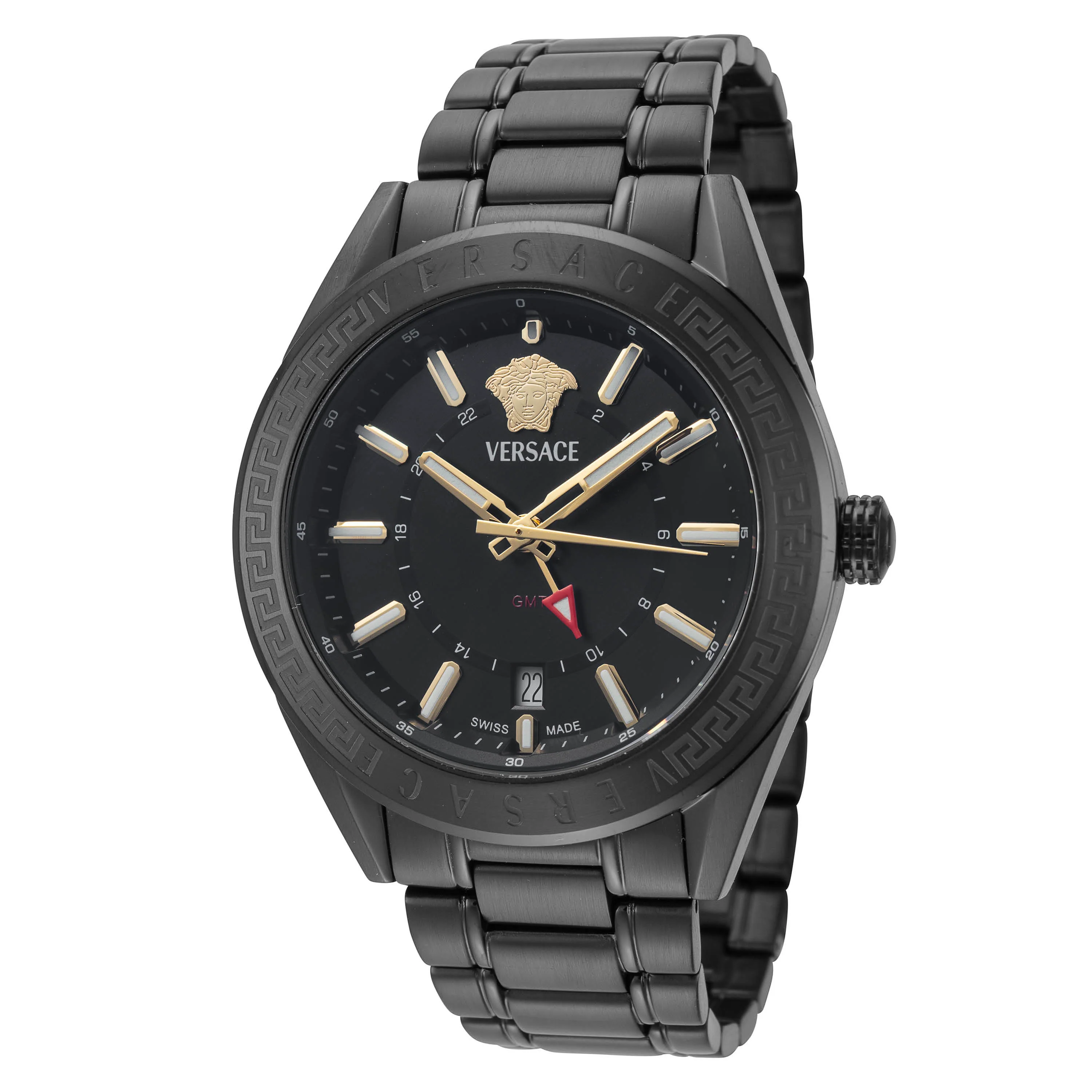 V-Code 42mm / Black / Black | Black Dial