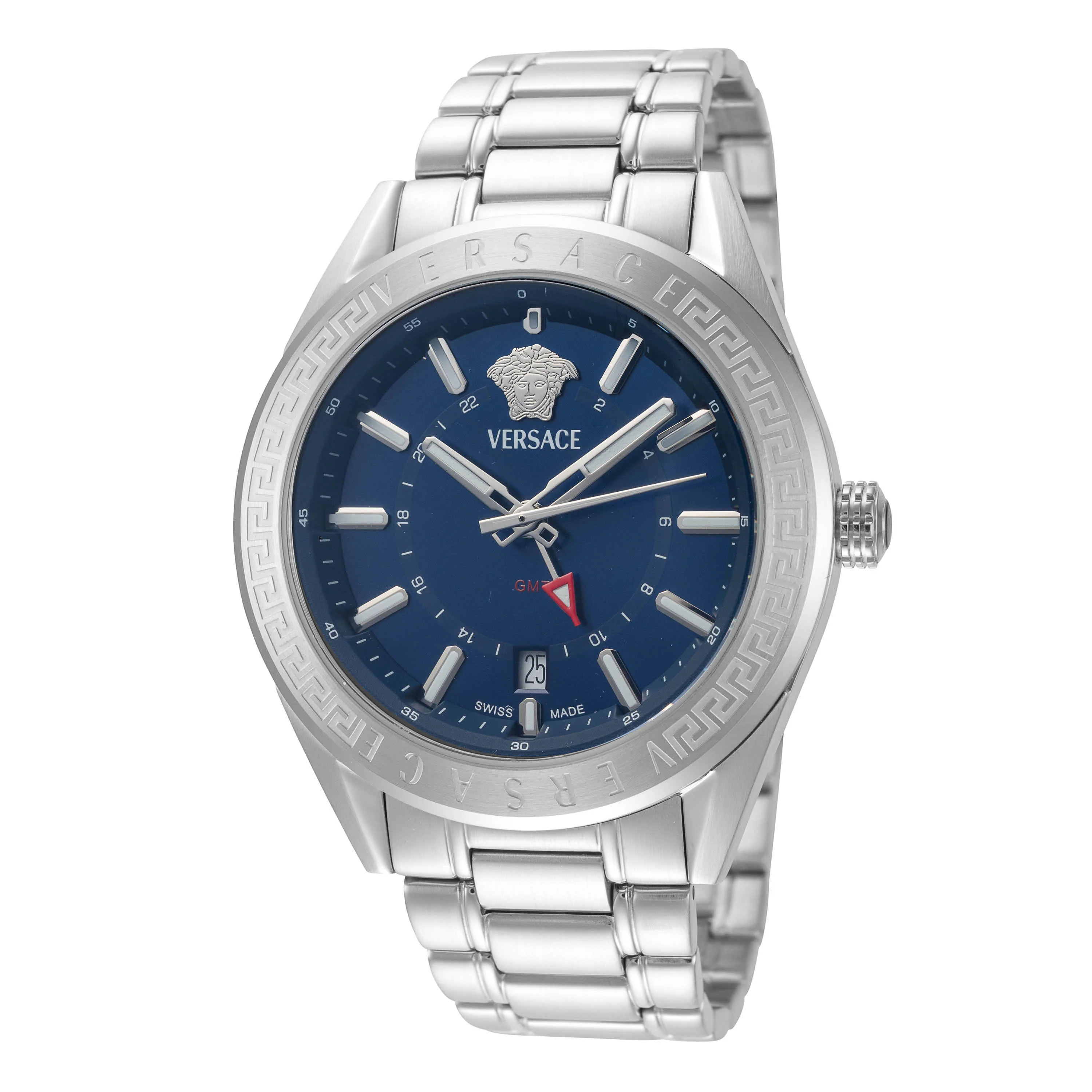 V-Code 42mm / Blue / Silver | Blue Dial