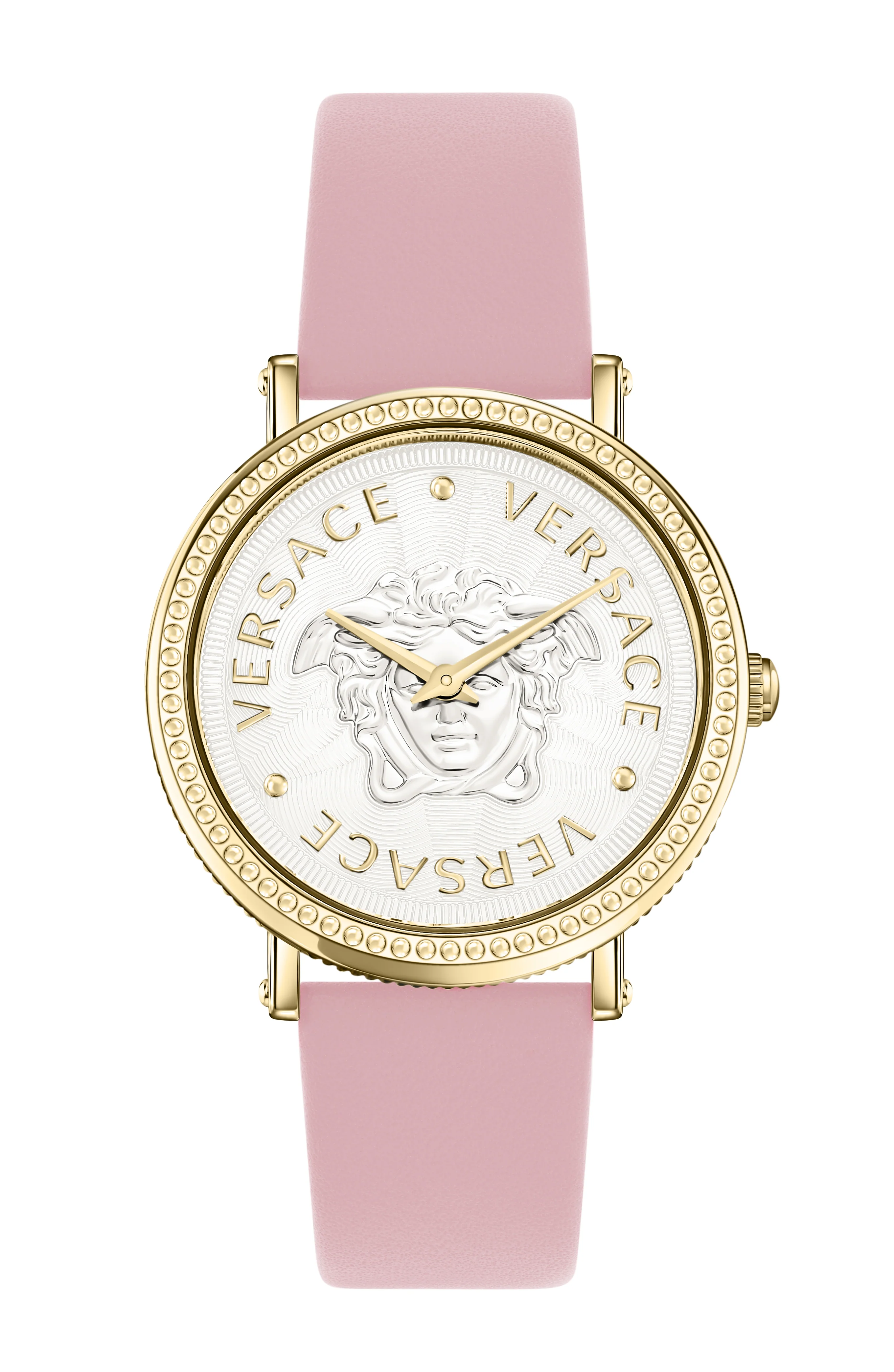 V-Dollar 37mm / Silver / Pink | Silver Dial