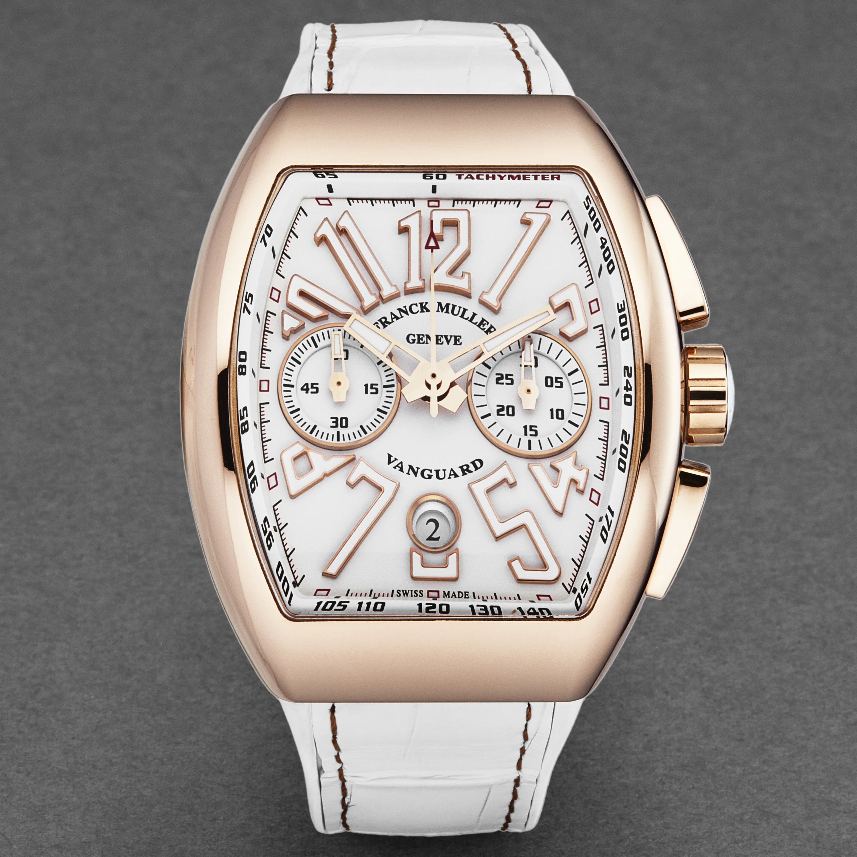 Vanguard 45CCGLDWHTWHT / White | White Dial - Image 4