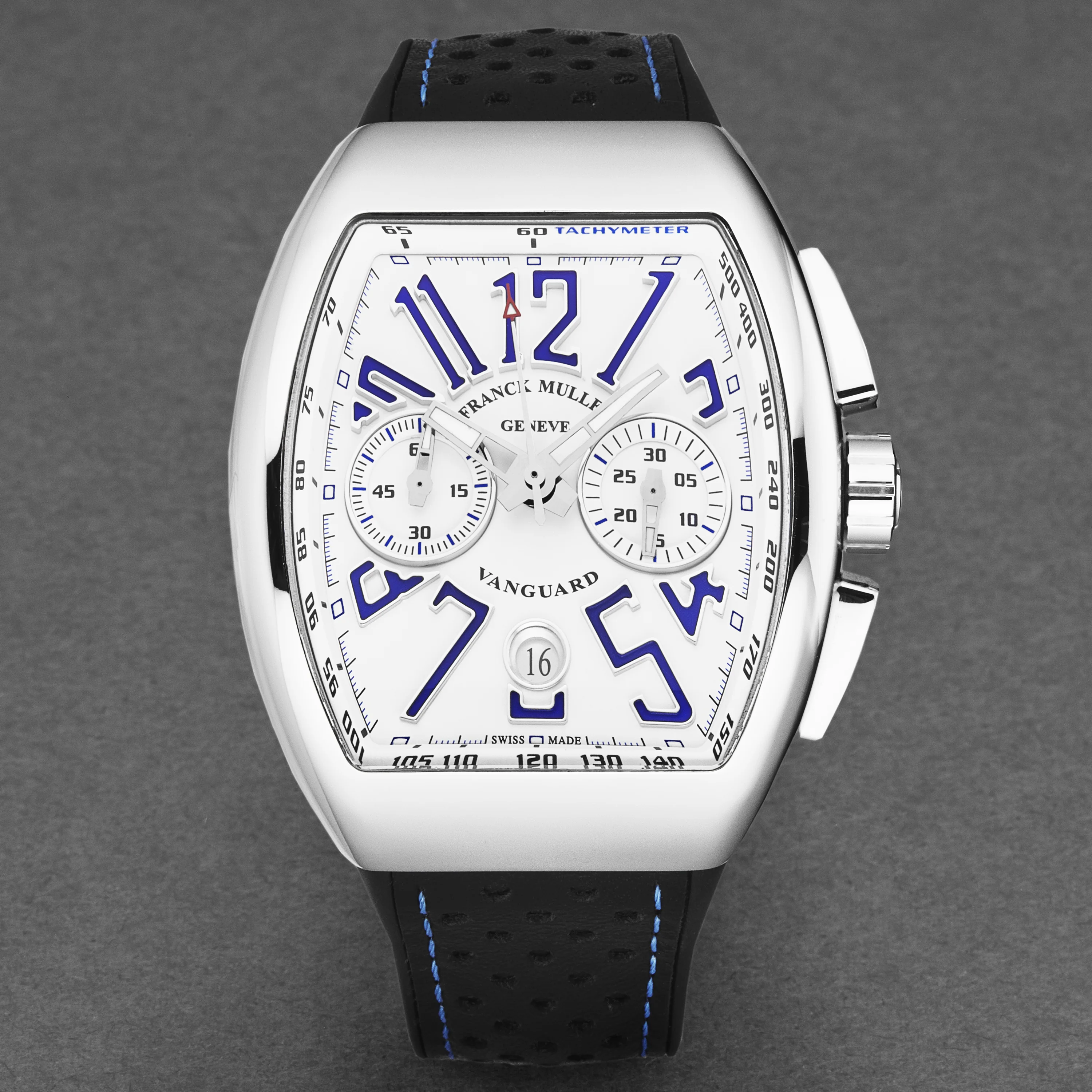 Vanguard 45CCWHTBLU-1 / White | White Dial - Image 4