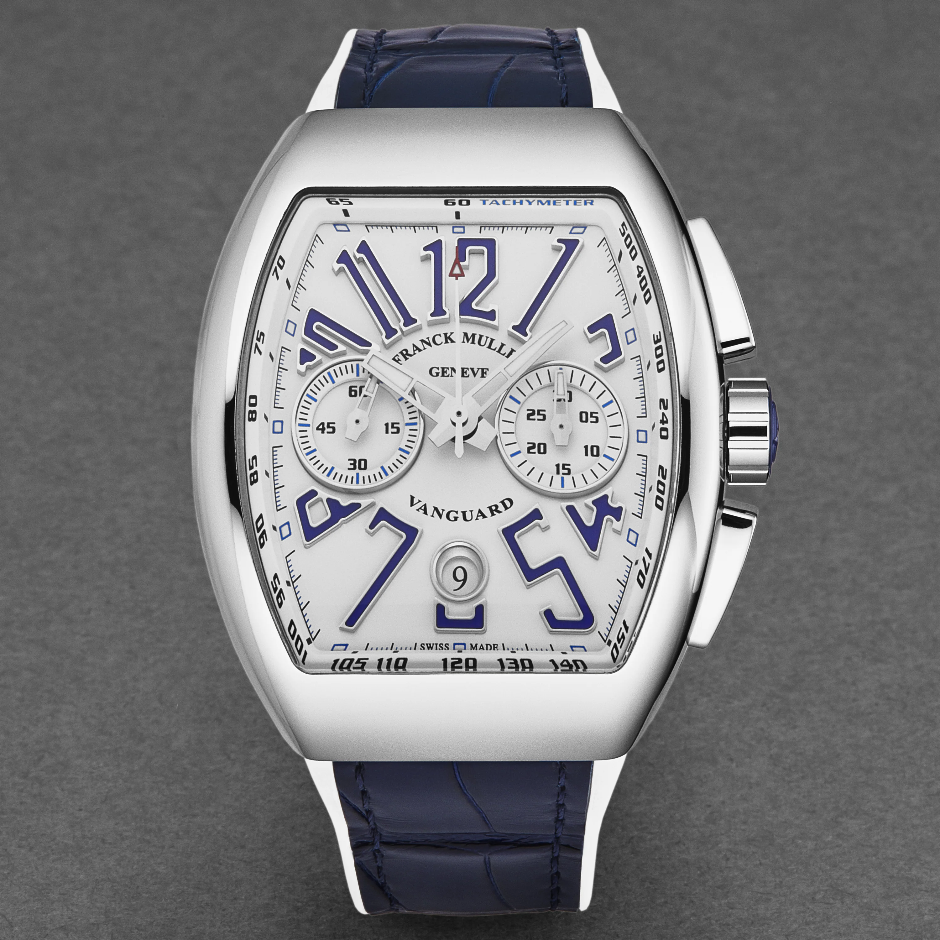 Vanguard 45CCWHTBLU-2 / White | White Dial - Image 4