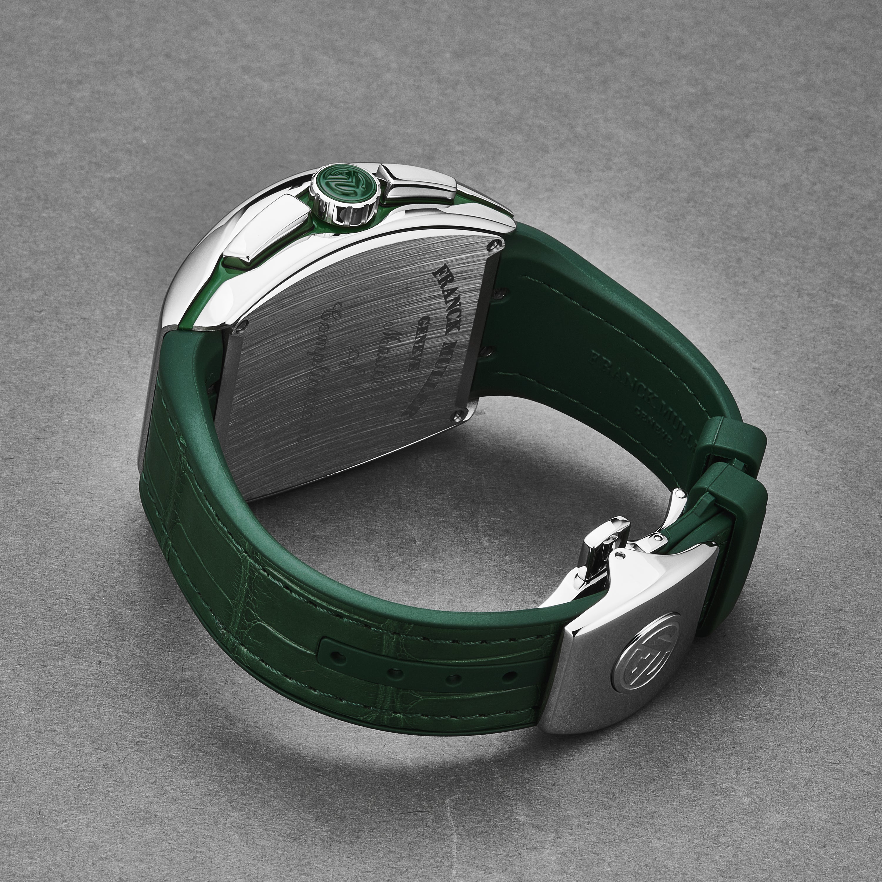 Vanguard 45CCWHTGRN / White | White Dial - Image 3