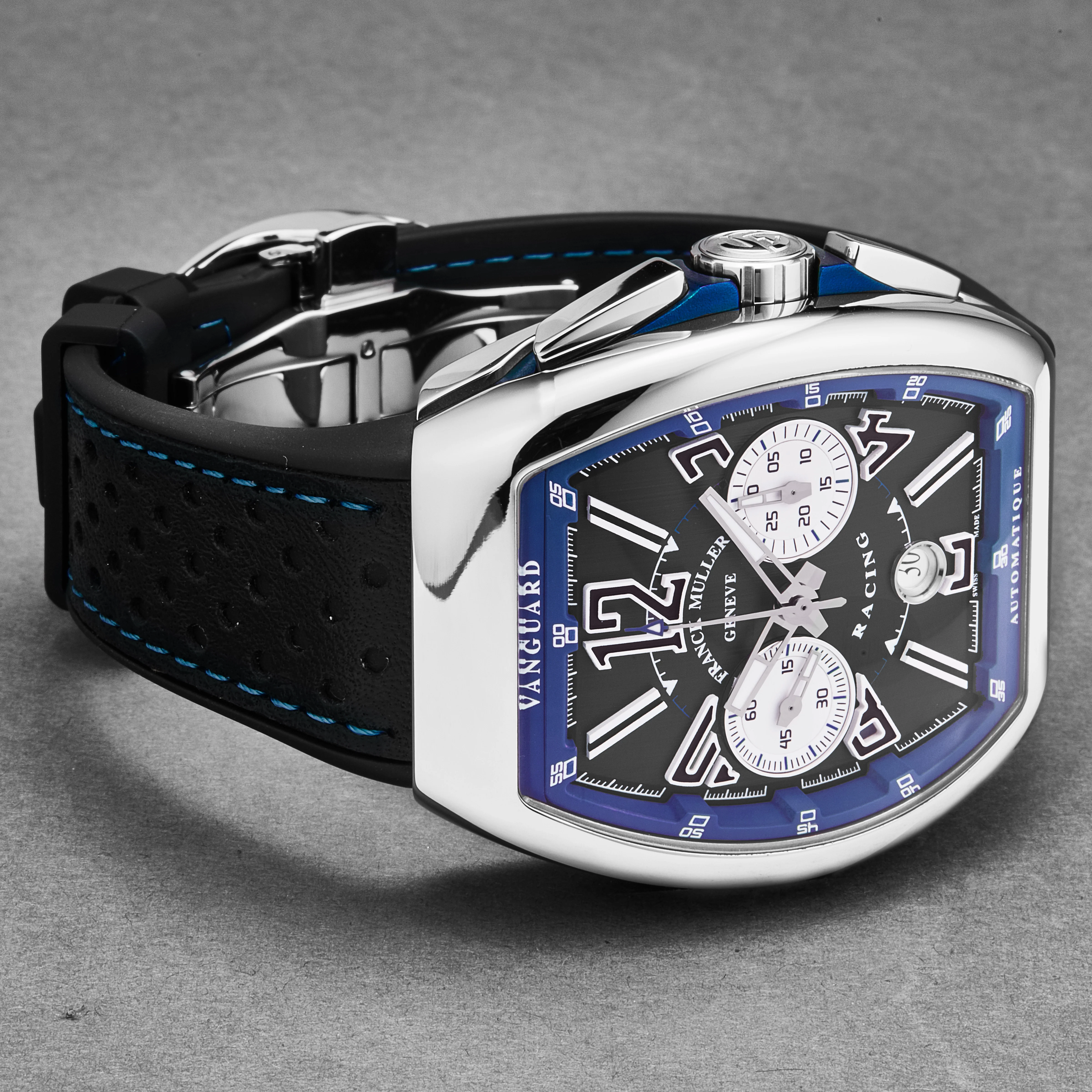 Vanguard Racing 45CCBLKBLU / Black | Black Dial - Image 2
