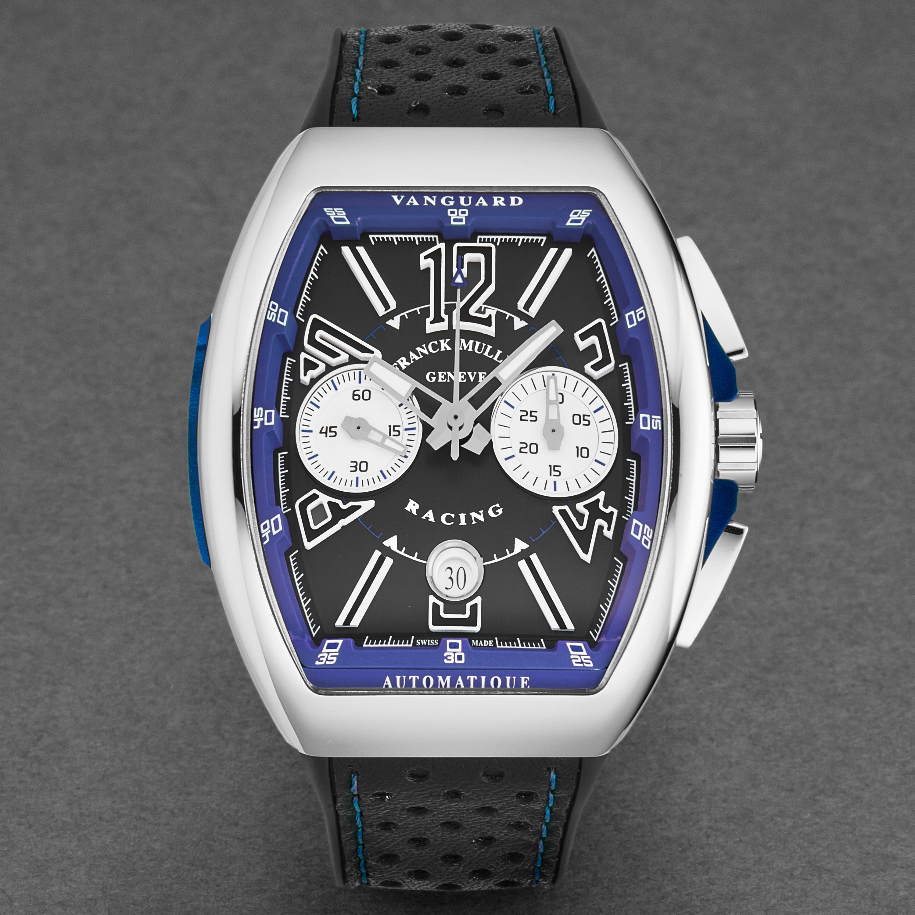 Vanguard Racing 45CCBLKBLU / Black | Black Dial - Image 4