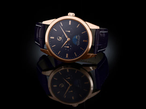 VENTANA DE LUNA ROSE GOLD W. BLUE DIAL | Blue Dial - Image 3