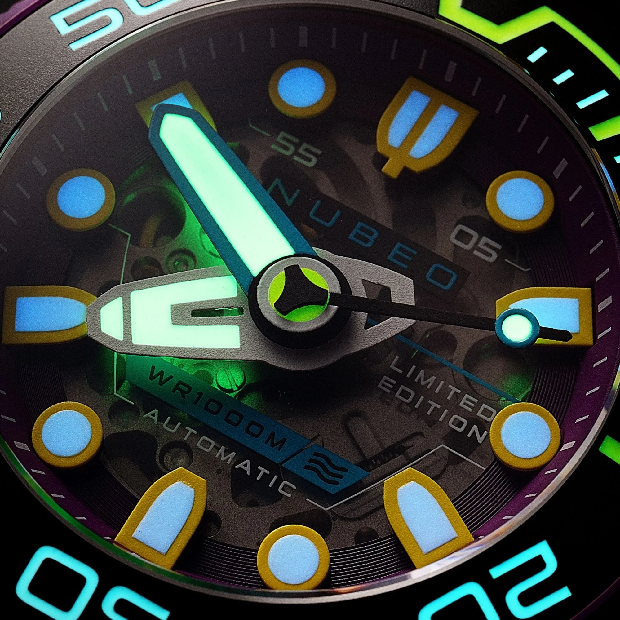 Ventana Skeleton Automatic Limited Edition Purple / Purple | Purple Dial - Image 4