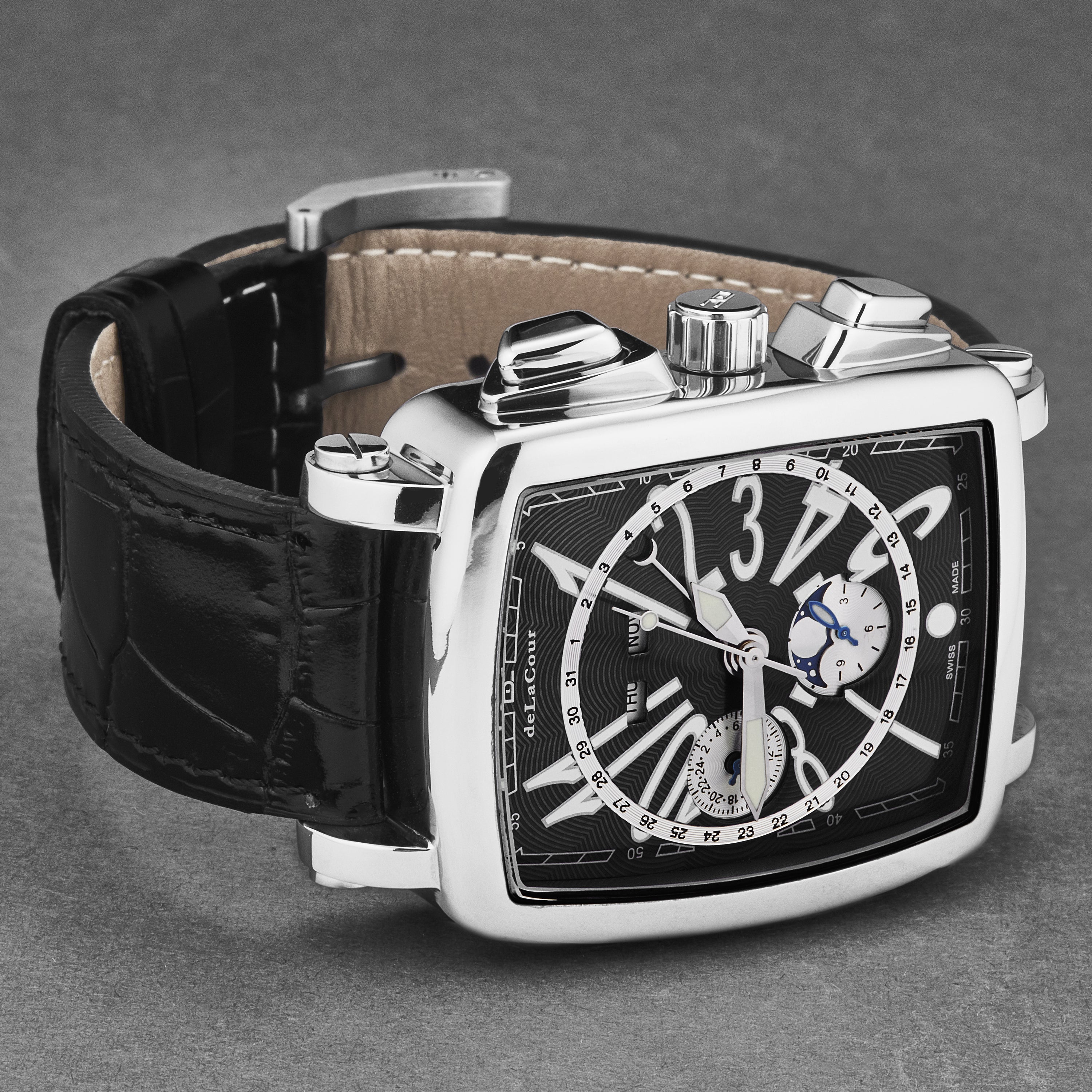 ViaLarga WAST1026-BLK / Black | Black Dial - Image 2