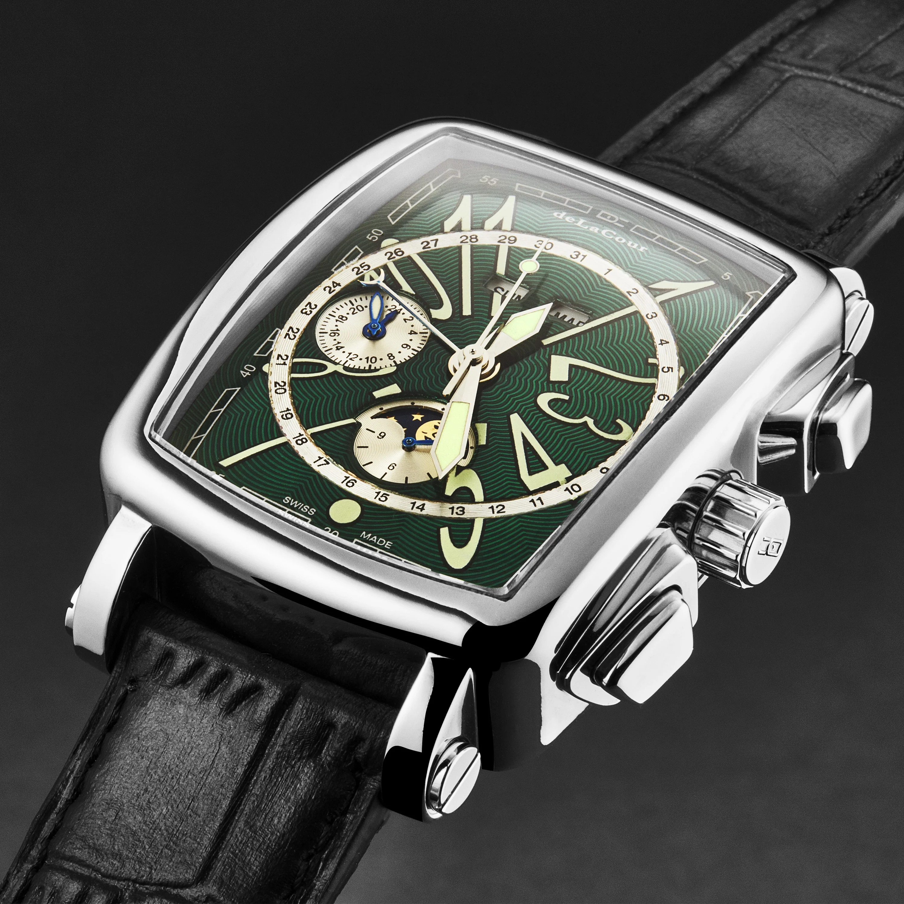 ViaLarga WAST1026-GRN / Green | Green Dial - Image 2