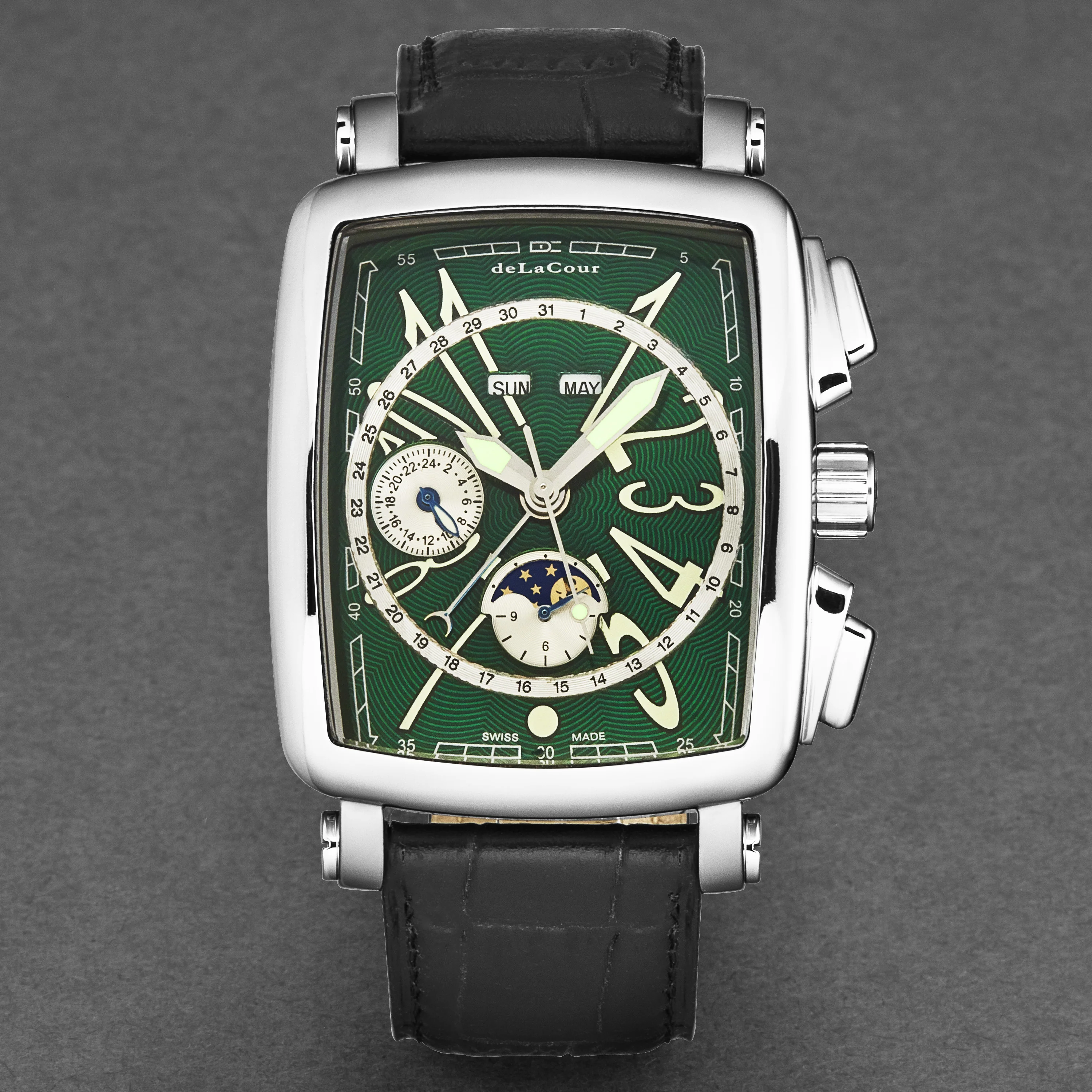 ViaLarga WAST1026-GRN / Green | Green Dial - Image 4
