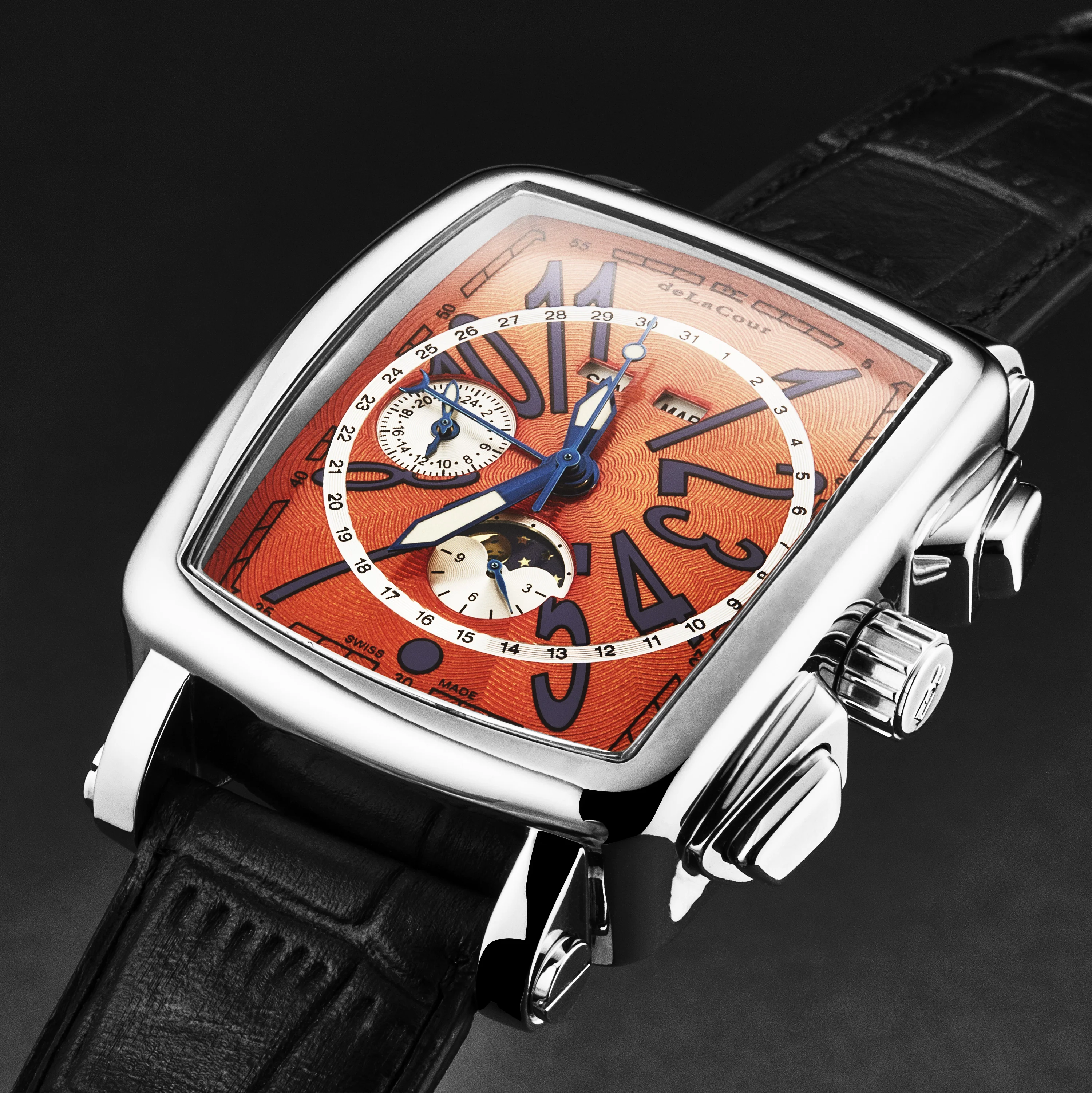 ViaLarga WAST1026-ORG / Orange | Orange Dial - Image 2