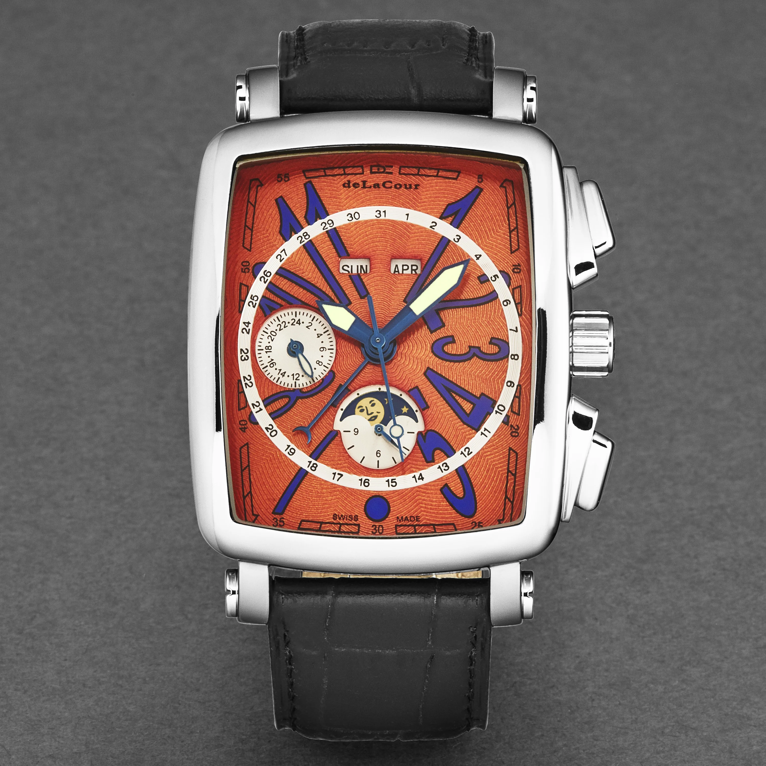 ViaLarga WAST1026-ORG / Orange | Orange Dial - Image 4