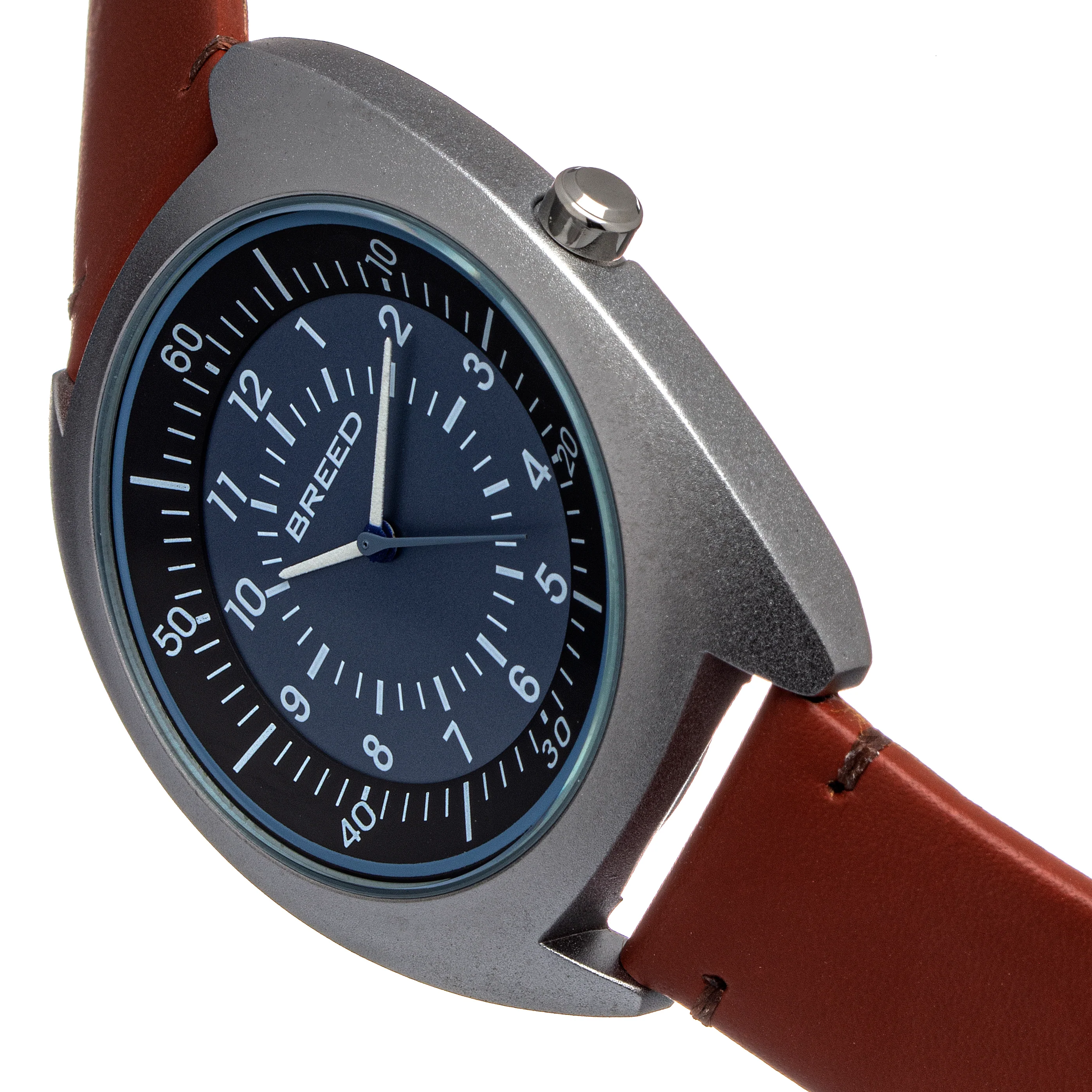Victor Blue-Grey/Russet | Blue Dial - Image 3