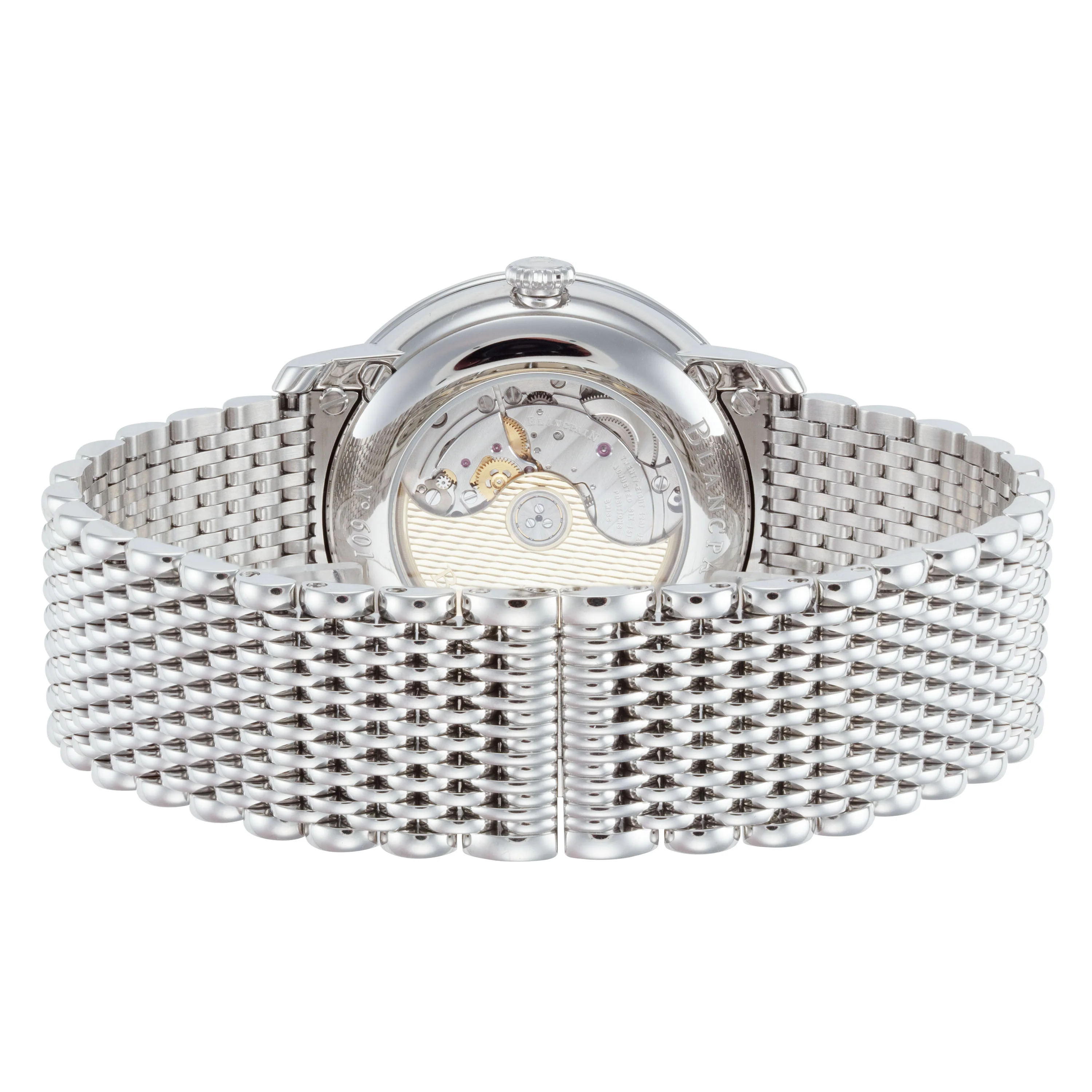 Villeret Quantieme Complet 40.5mm / Opaline / Silver | Opaline Dial - Image 3