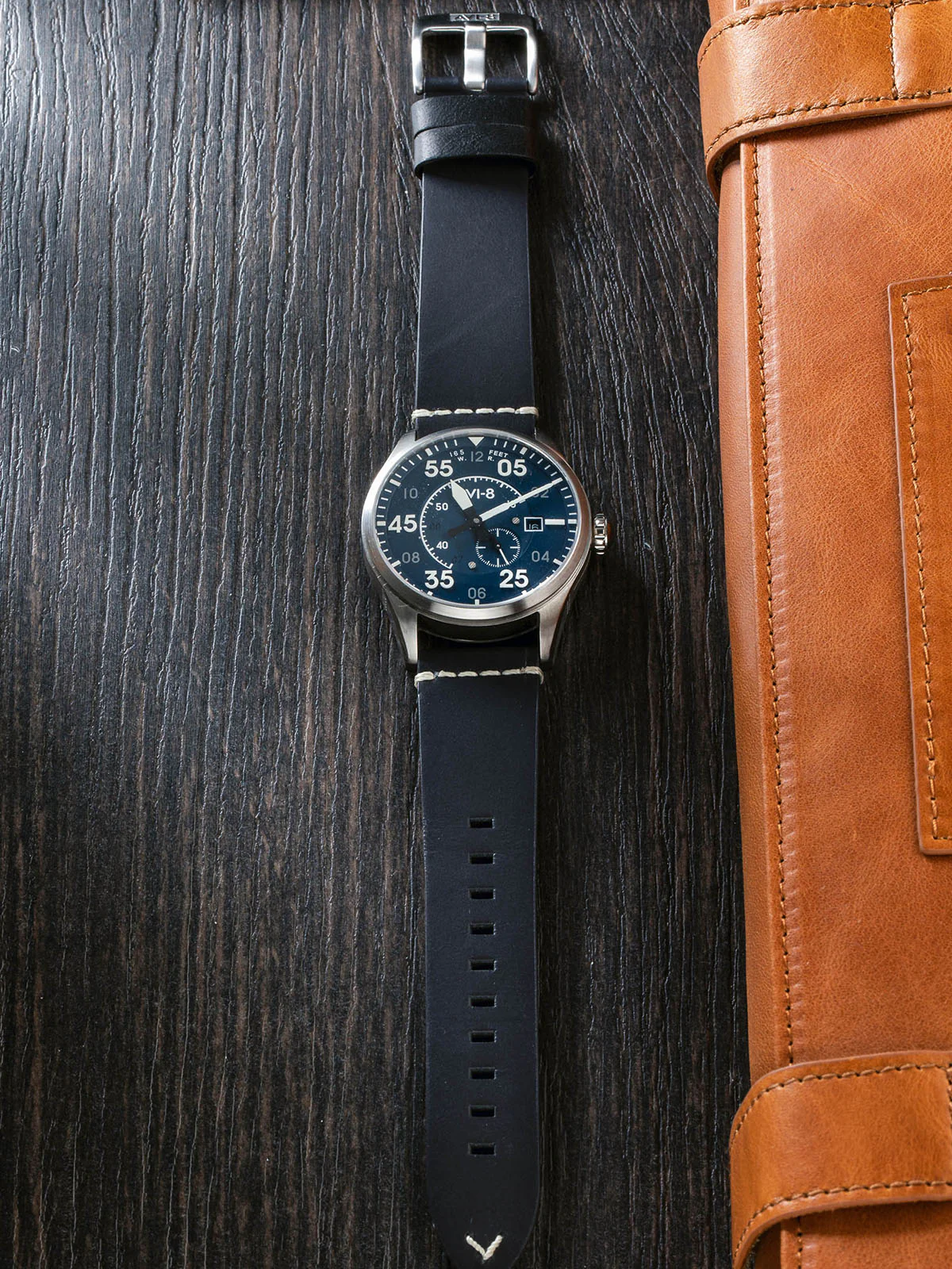Vintage Straps Blue / Leather - Image 3