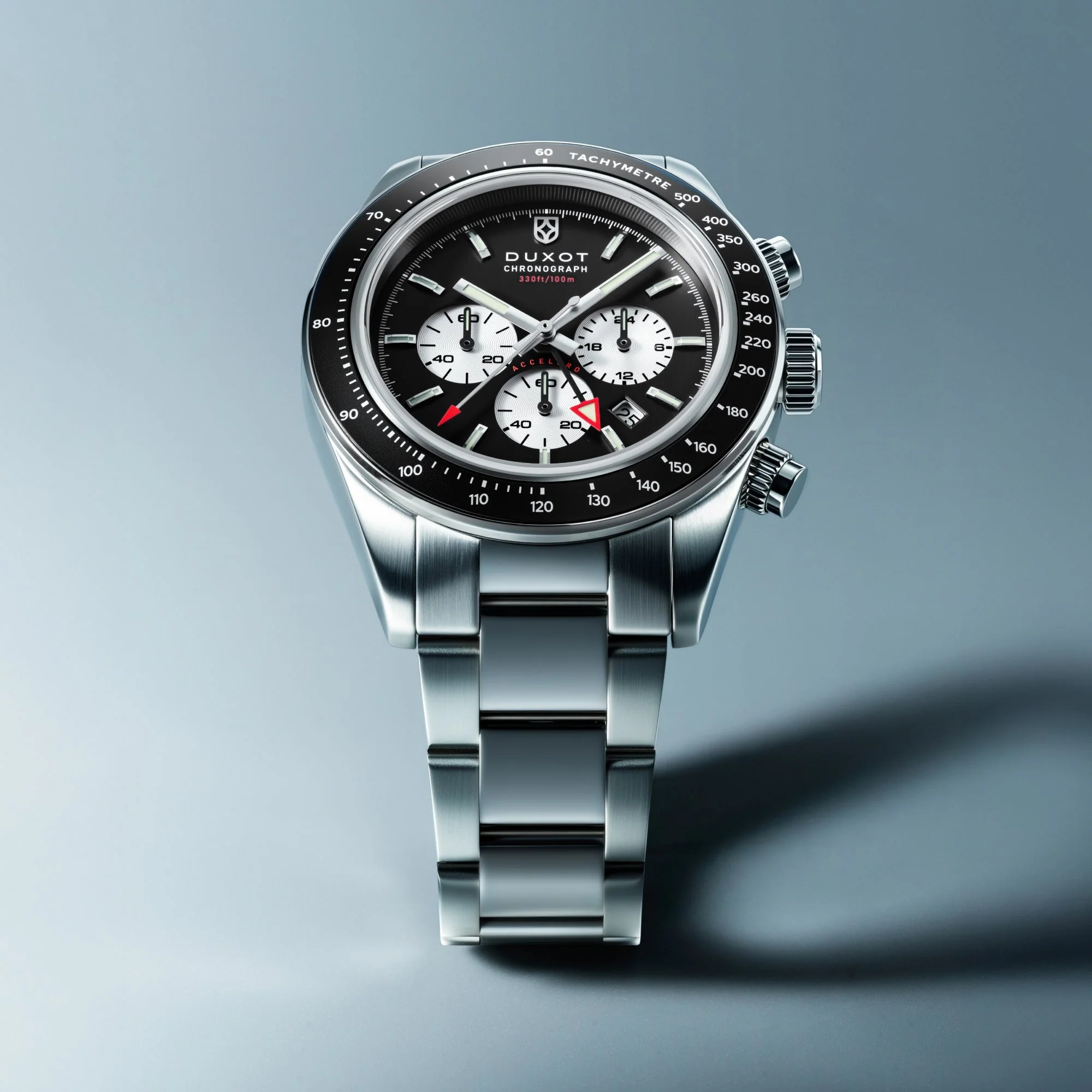 Vitesse Dual Time Chronograph Black / Stainless Steel | Black Dial - Image 3