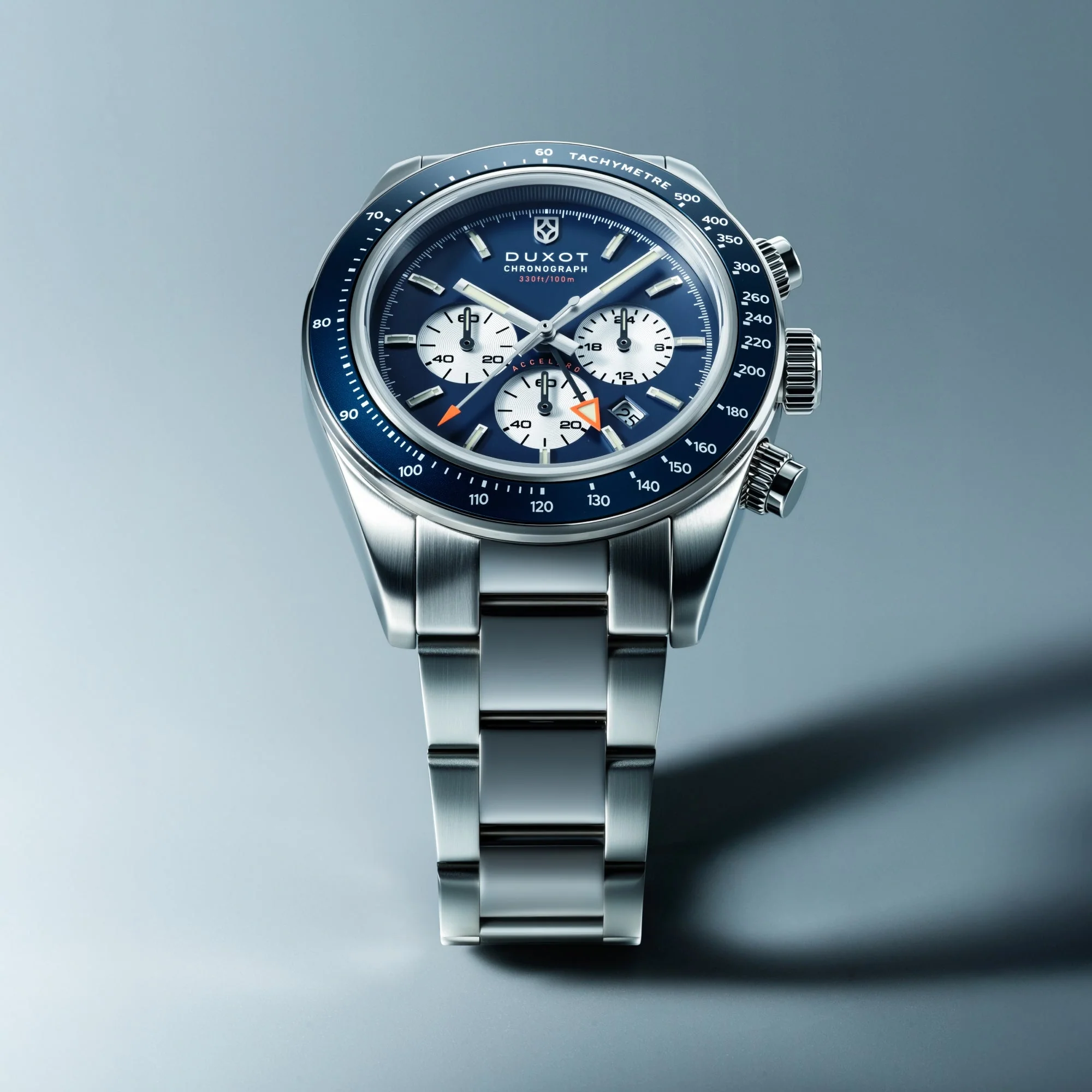 Vitesse Dual Time Chronograph Blue / Stainless Steel Blue Dial - Image 3