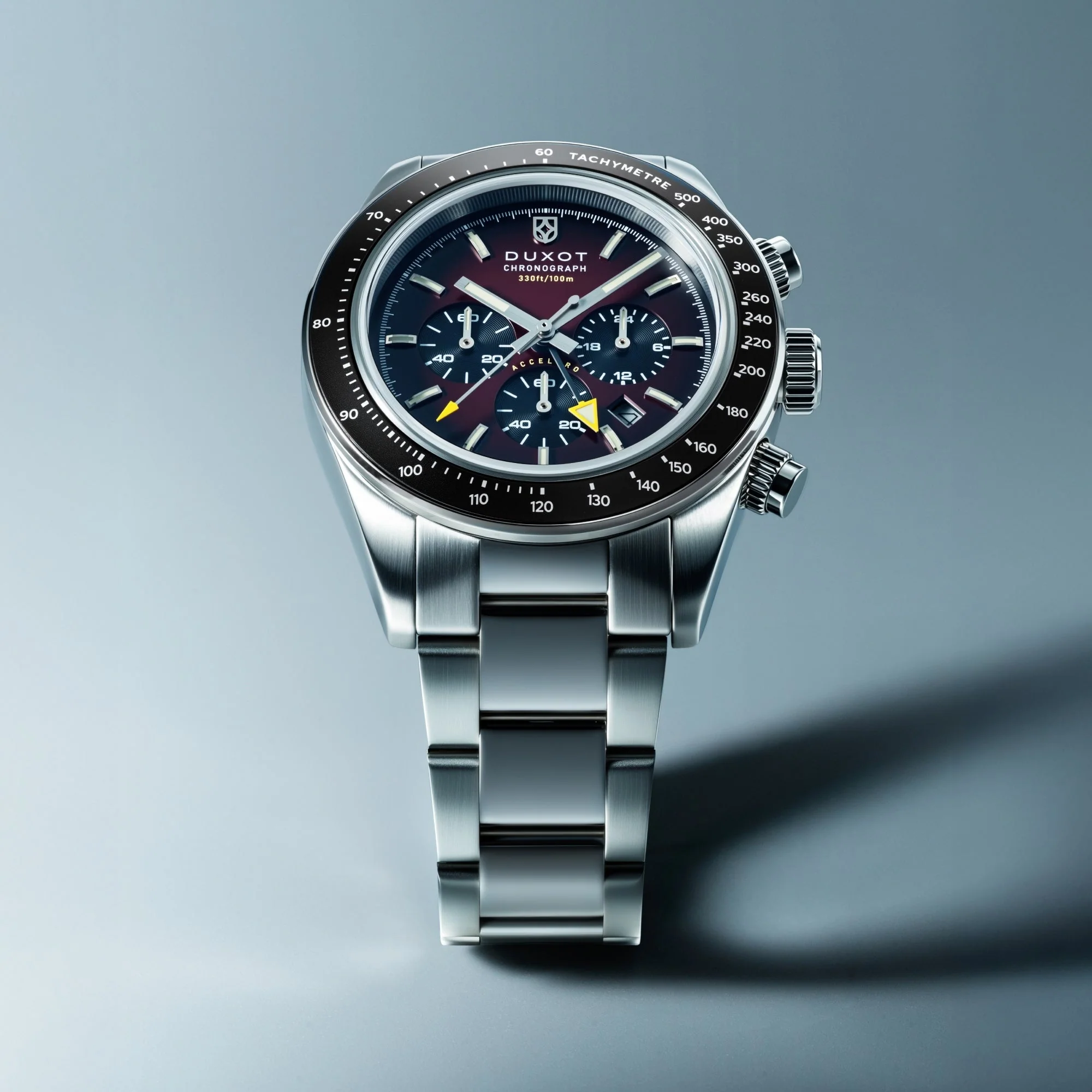 Vitesse Dual Time Chronograph Red / Stainless Steel | Red Dial - Image 3