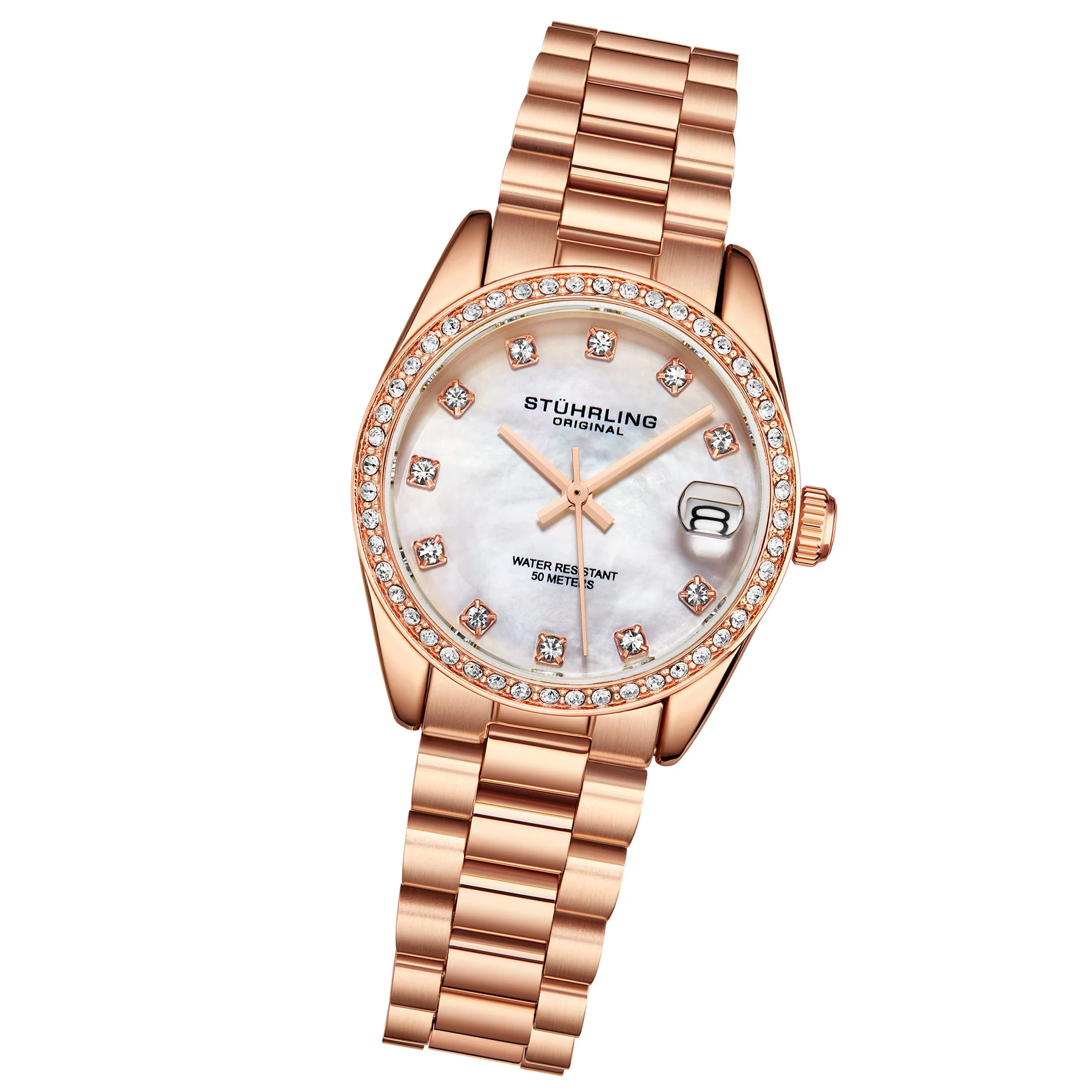 Vogue-3936.4 Rose Gold Stainless Steel | Silver Dial - Image 2