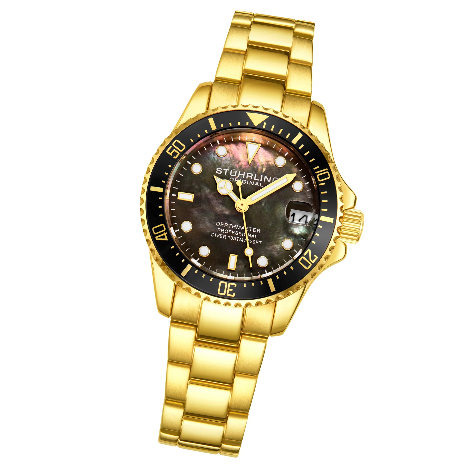 Vogue Gold Stainless Steel | Black Dial - Image 2