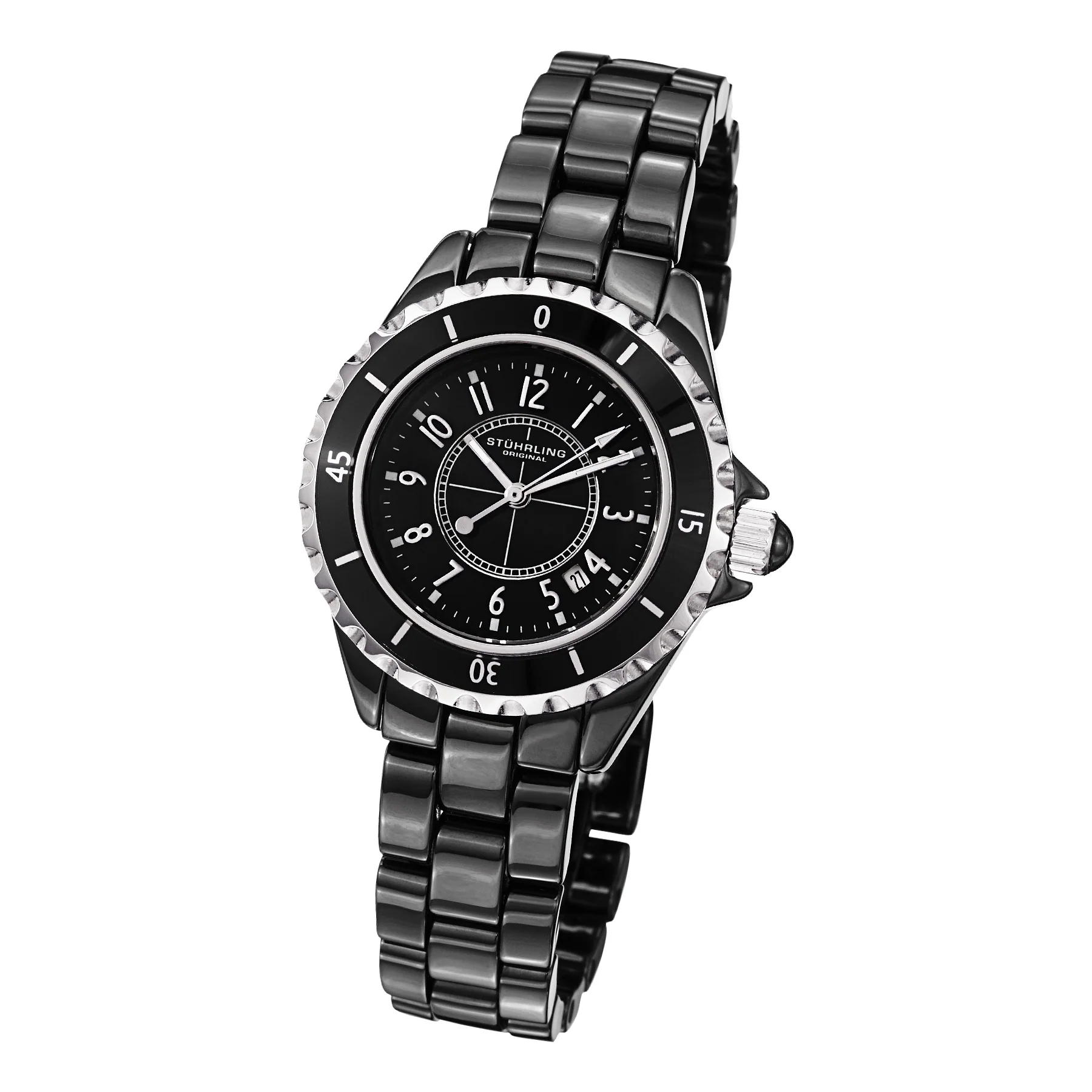 Vogue Black Stainless Steel | Black Dial - Image 2