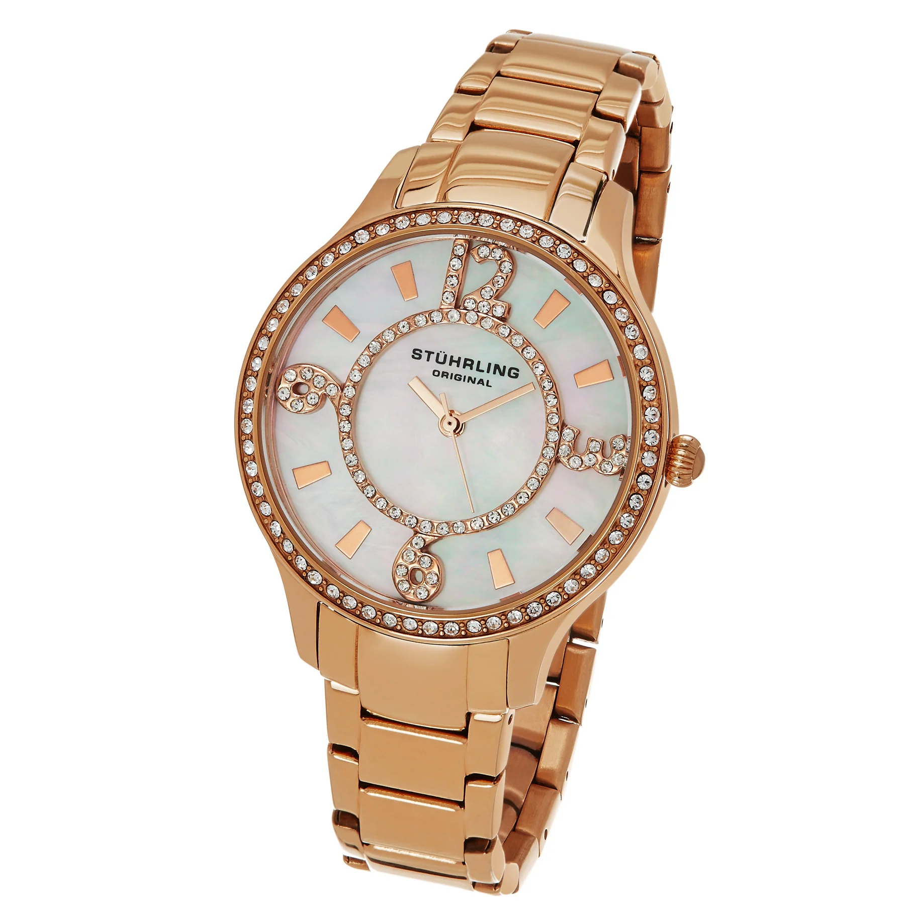 Vogue-559.05 Rose Gold Stainless Steel | White Dial - Image 2