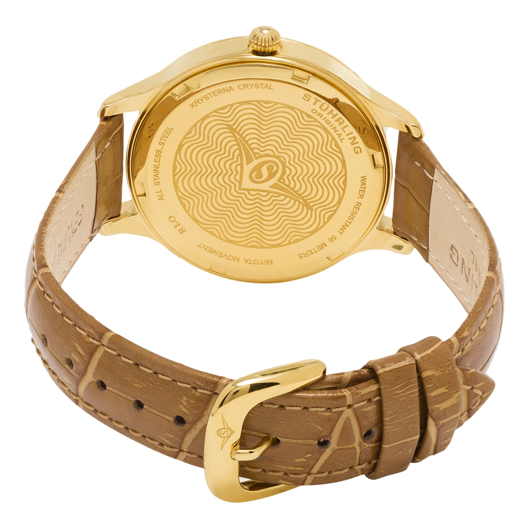 Vogue Gold Leather | Gold Dial - Image 3
