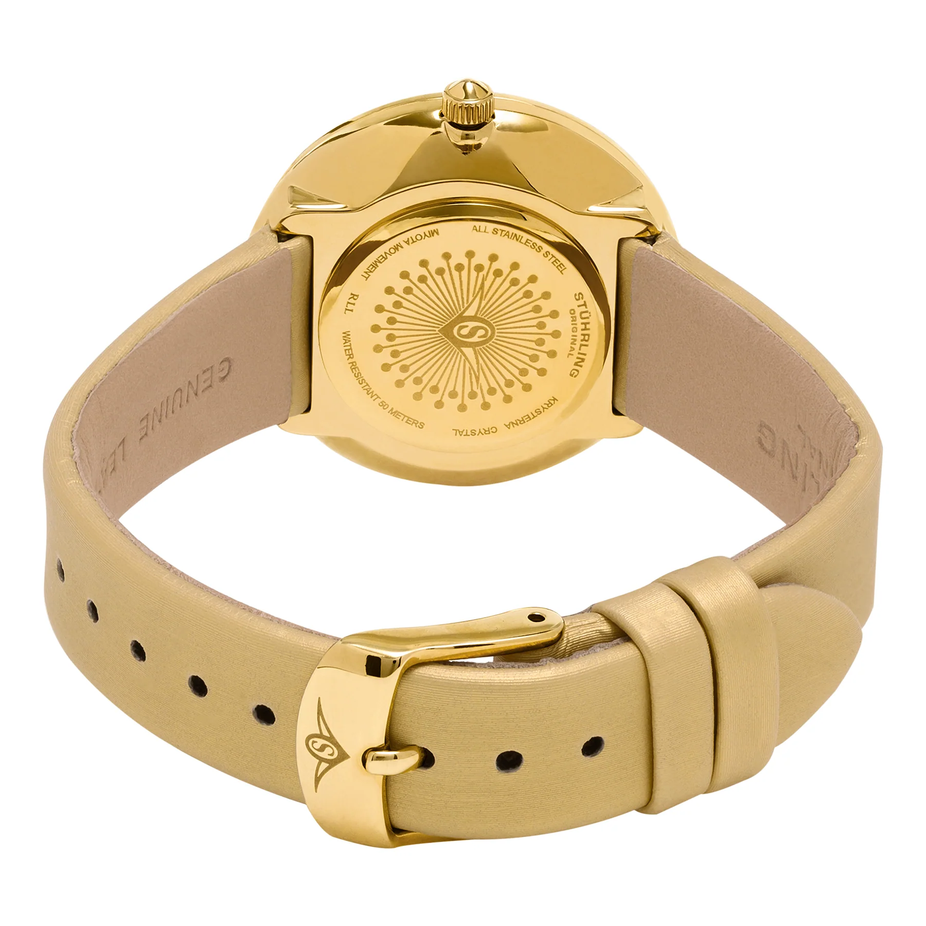Vogue Yellow Leather | Silver Dial - Image 3